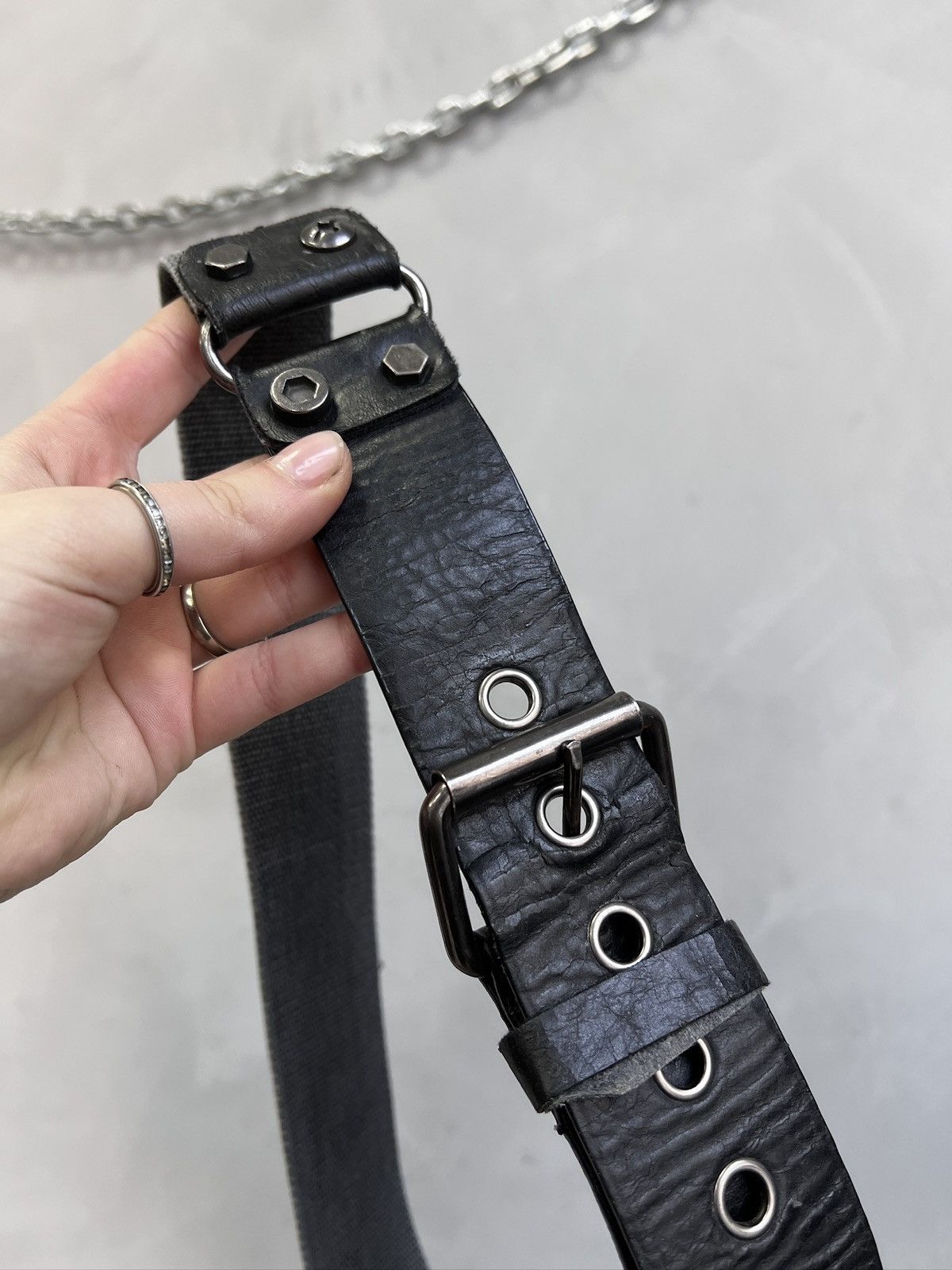 Diesel Avant garde canvas diesel military belt hype y2k Size ONE SIZE - 4 Thumbnail