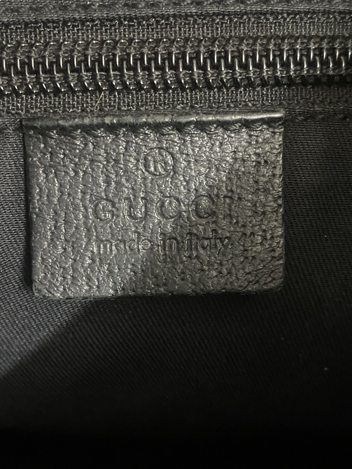 Gucci Vintage Black Monogram Gucci Crossbody Size ONE SIZE - 13 Thumbnail