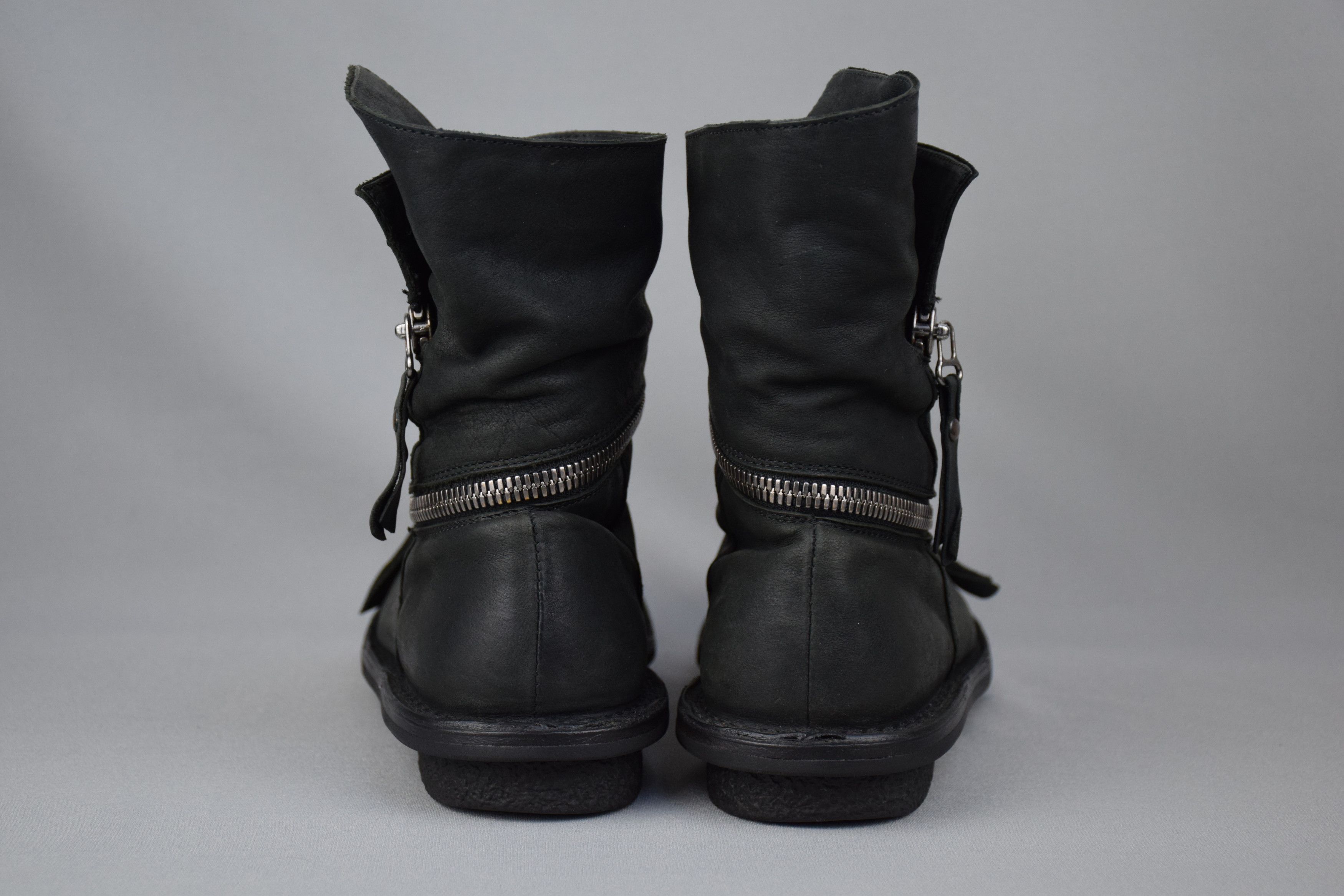 Designer × Trippen Trippen Helix f Women's Black Zip Boots US 8 UK 6 EU 39 Size US 8 / IT 38 - 8 Thumbnail