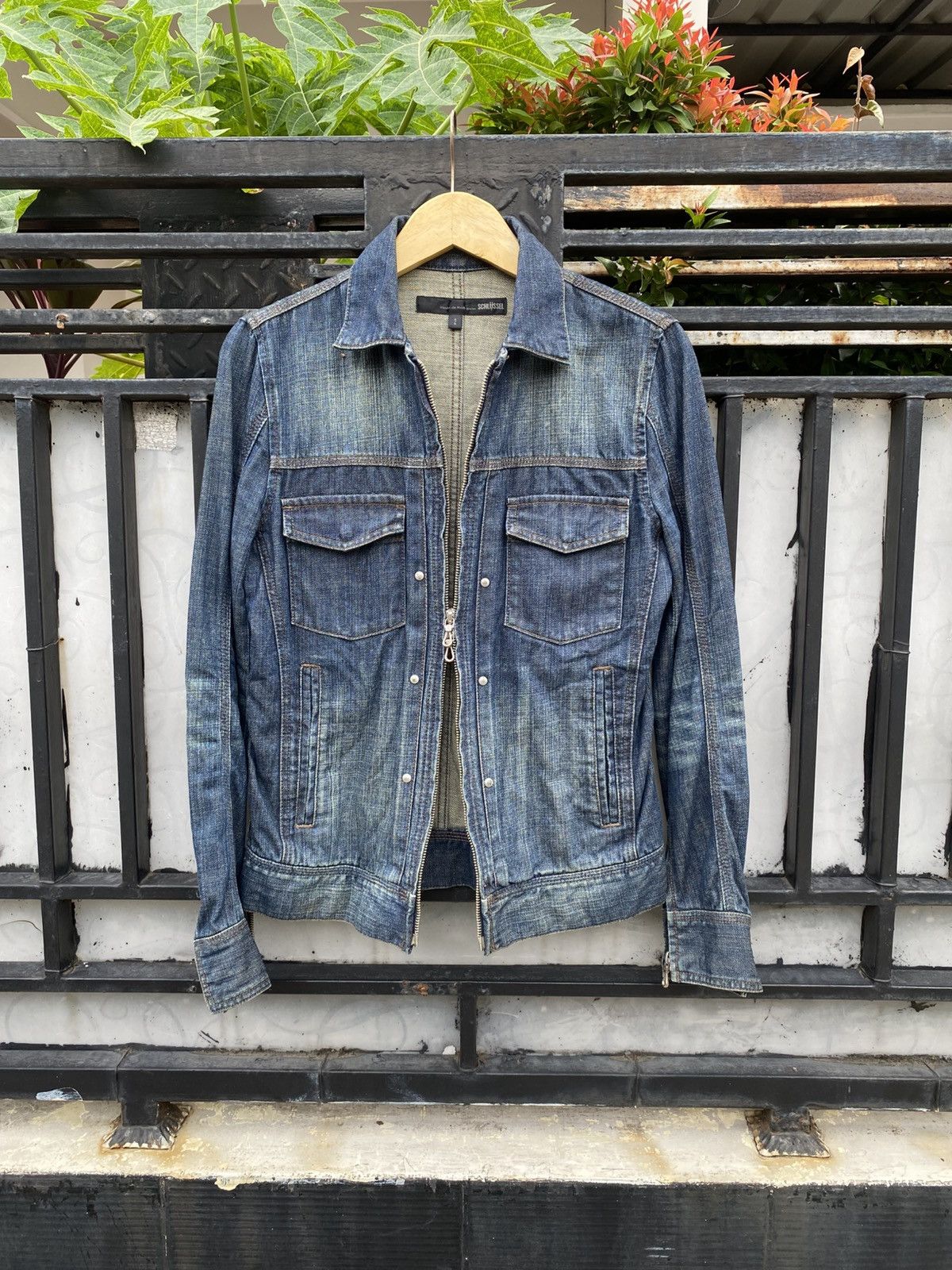 Rare Schlussel Japan Bondage Denim Jacket