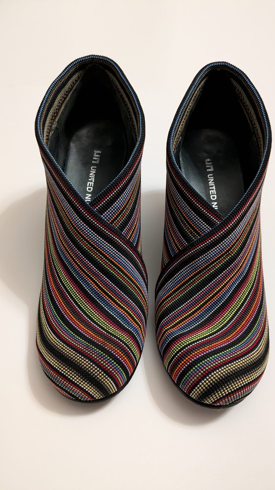 UNITED NUDE Fold Mid Multi Color Ankle Bootie Size US 7 / IT 37 - 2 Thumbnail