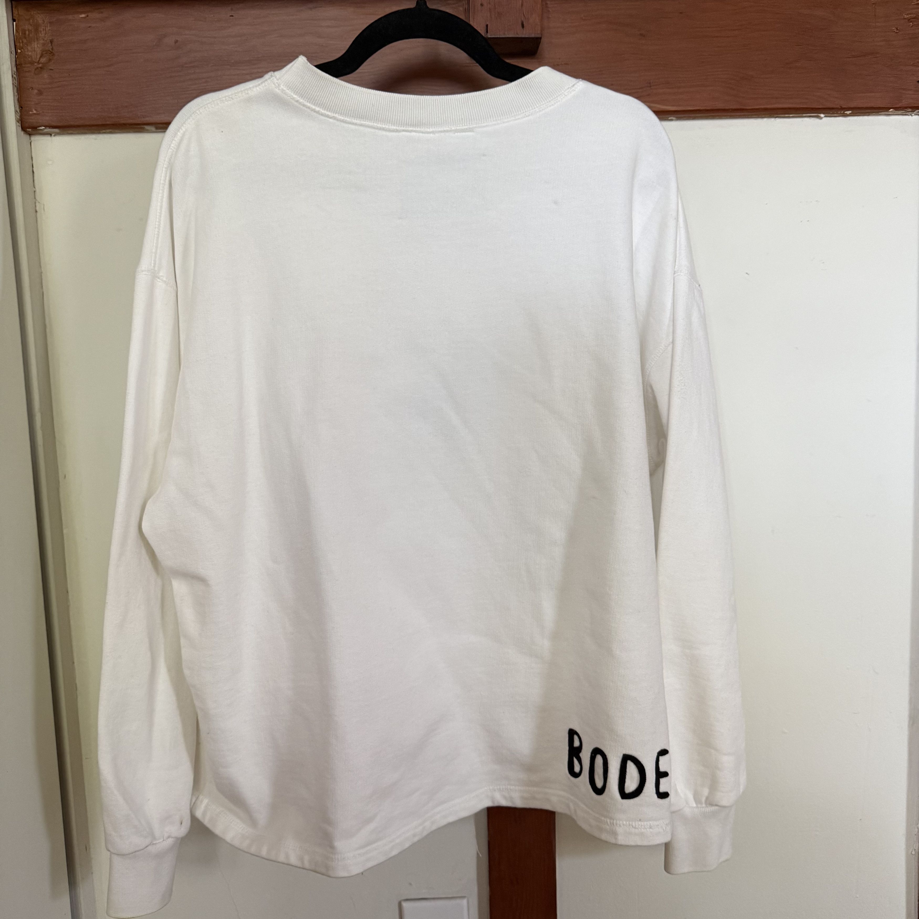 Bode Bode Your Dog Is Not My Dog Crewneck Sweater Size US M / EU 48-50 / 2 - 6 Thumbnail