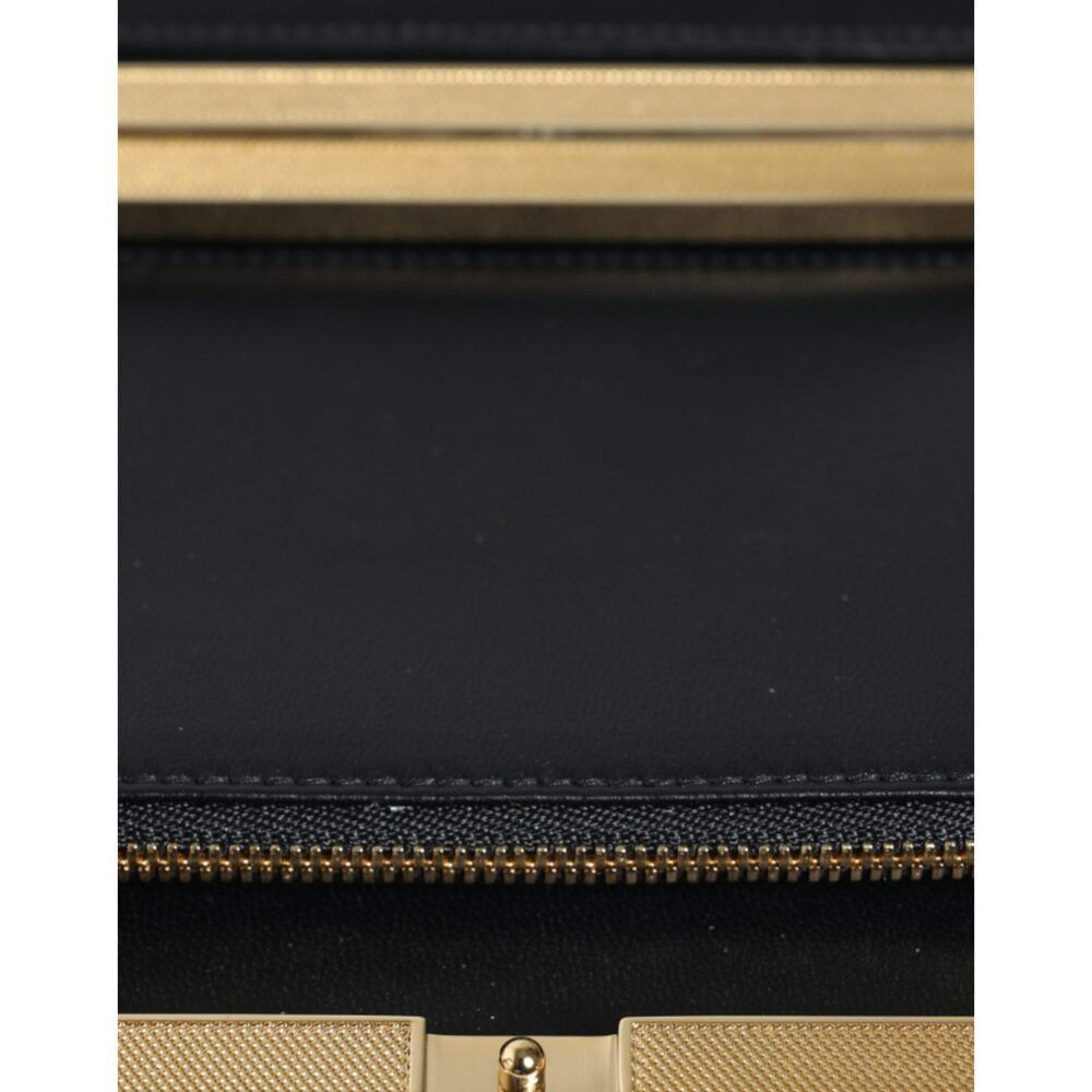 Dolce & Gabbana Dolce & Gabbana Multicolor Floral Gold Frame Clutch Evening Size ONE SIZE - 8 Thumbnail