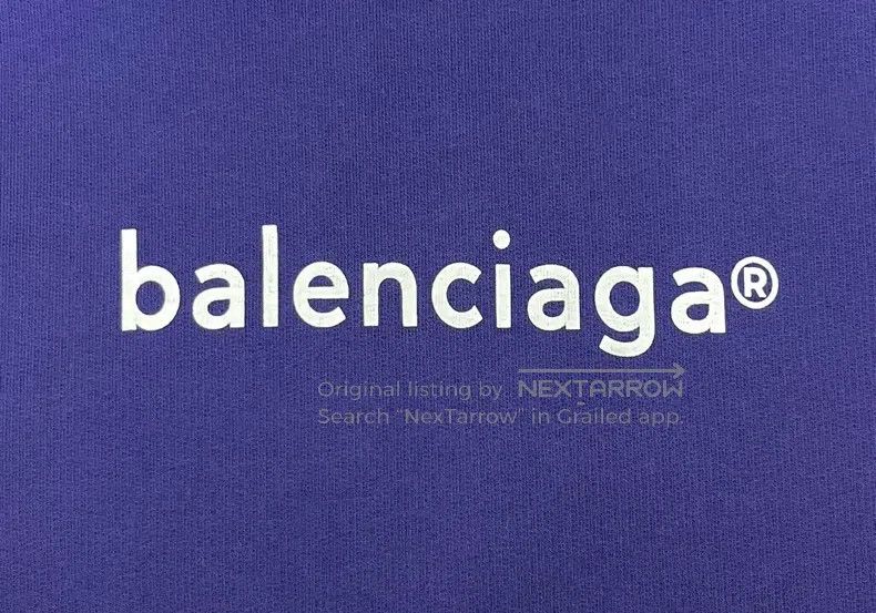 Balenciaga Balenciaga Navy Blue Mailbox Alphabet Logo Hoodie Size OS Size US XS / EU 42 / 0 - 5 Thumbnail