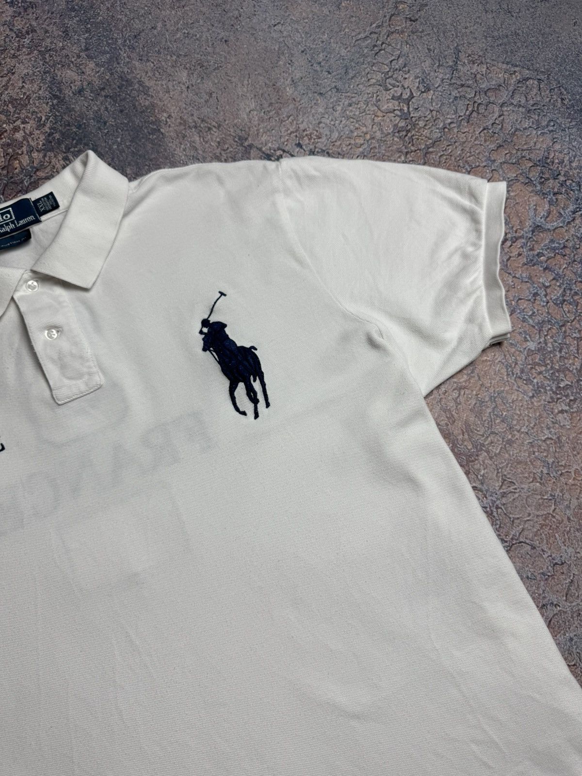 【神サイズ】ポロラルフローレン ビッグポニー フランス　y2k チーフキーフ Chief Keef polo Ralph Lauren France Big Pony size XXL Y2K