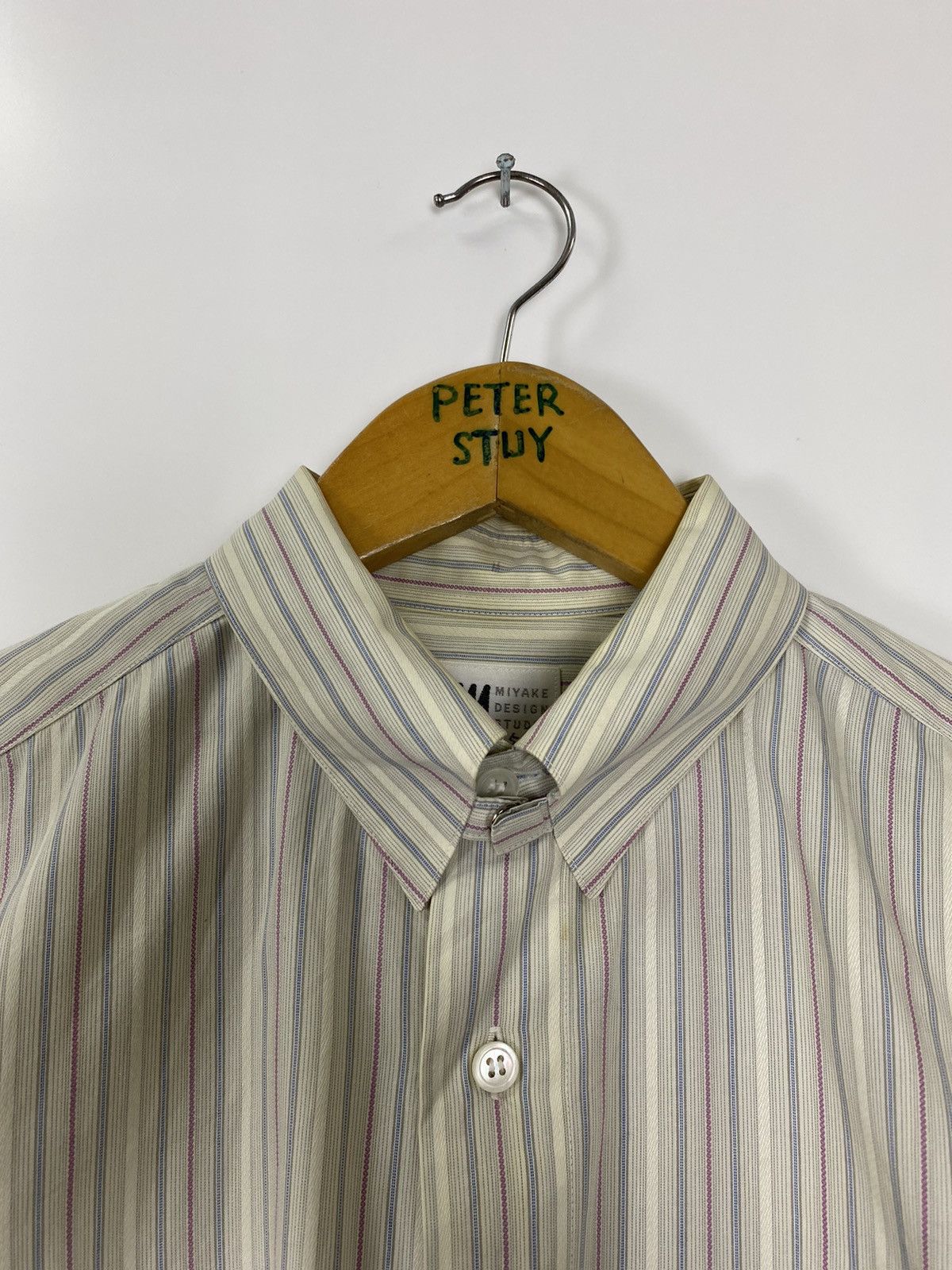 Designer × Issey Miyake × Vintage Vintage Issey Miyake Button Up Shirt Size US M / EU 48-50 / 2 - 6 Thumbnail