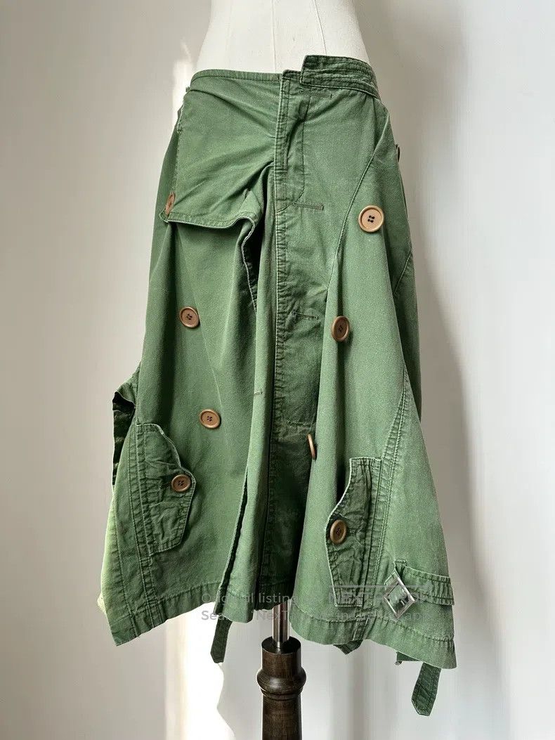 Junya Watanabe Junya Watanabe size S Deconstructed Button Skirt Size 22" - 7 Thumbnail