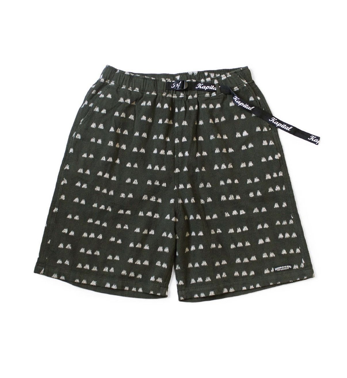 Kapital Kapital Cotton Nail Iris Pattern shorts Size 2 Size US 32 / EU 48 - 1 Thumbnail