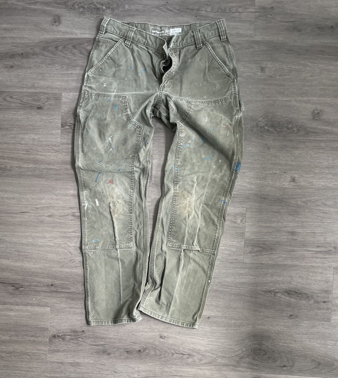 Carhartt Carhartt Double-Knee “Relaxed Fit” Denim (Sz.32 x32) Size US 32 / EU 48 - 1 Thumbnail