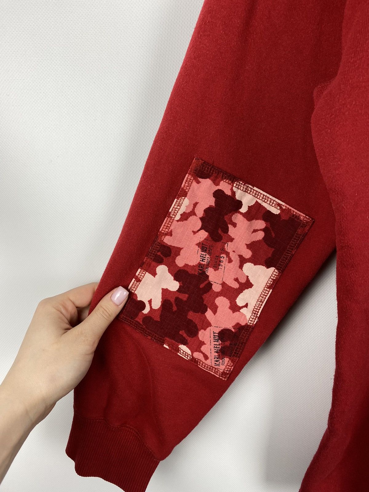 Japanese Brand × Karl Helmut Karl Helmut Pink House Bear Logo men’s sweatshirt Japan Size US M / EU 48-50 / 2 - 21 Thumbnail