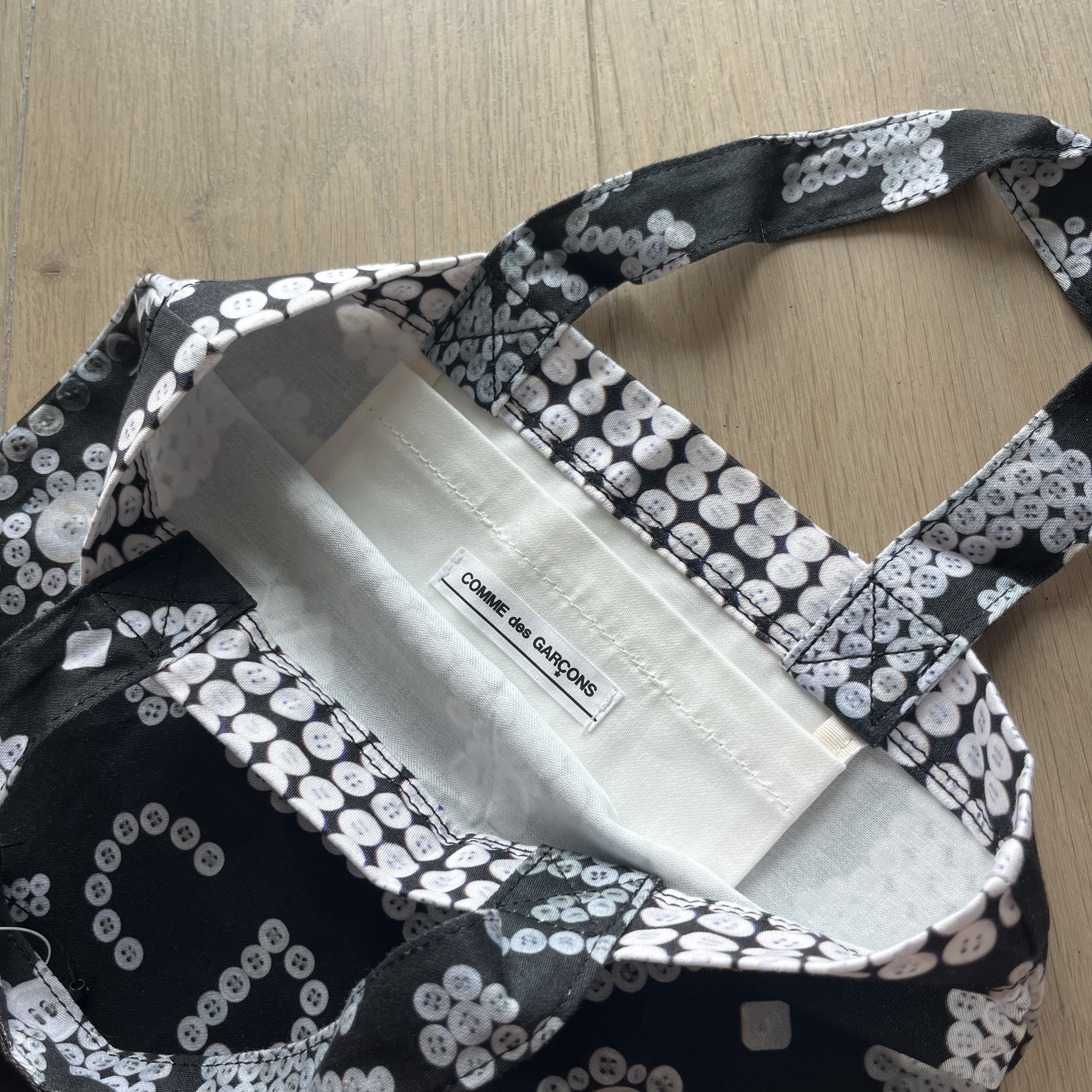 Comme des Garcons Button Print Tote Bag Size ONE SIZE - 3 Thumbnail