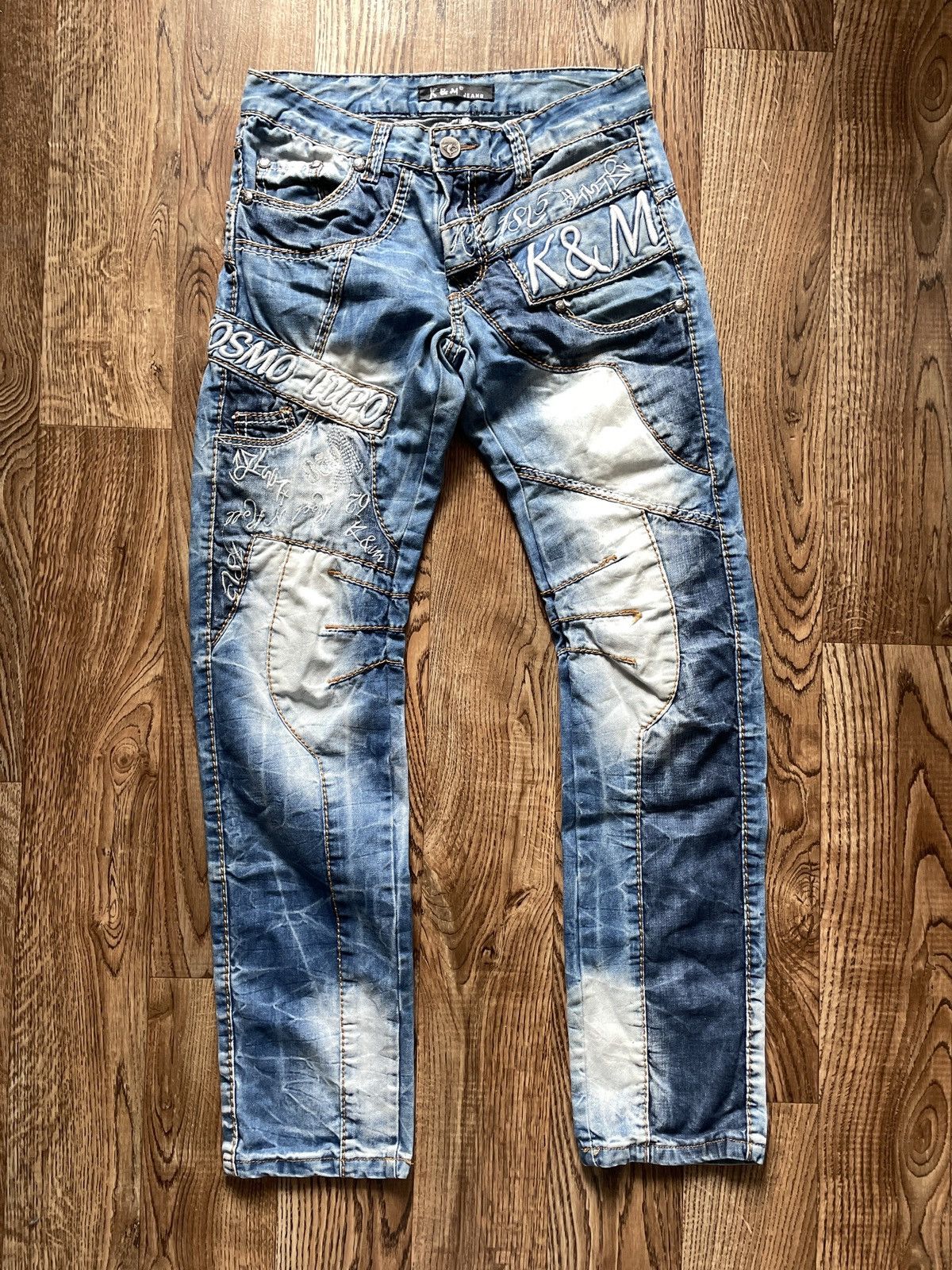 Japanese Brand Vintage Japanese Style KosmoLupo Y2K jeans Size US 29 - 4 Thumbnail