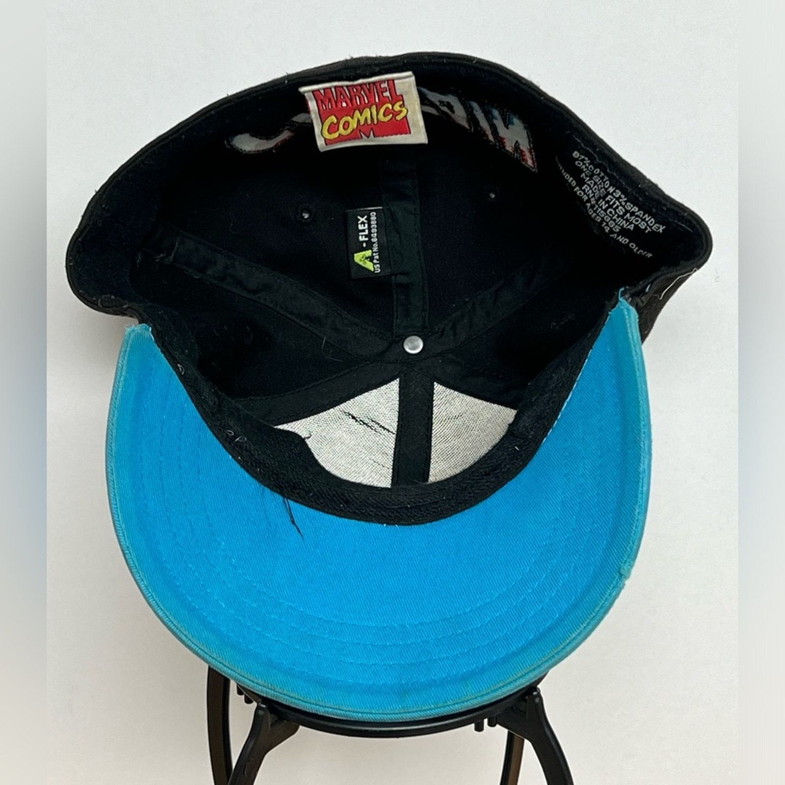 Marvel Comics Vintage Captain America Marvel Comics Fitted Baseball Hat Size ONE SIZE - 4 Thumbnail