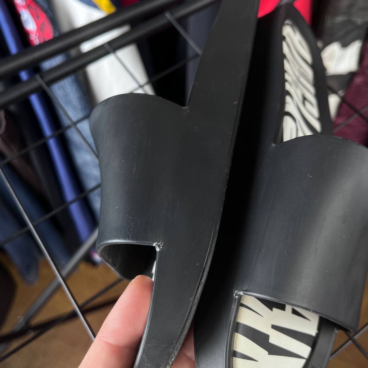 Melissa × Vivienne Westwood Vivienne Westwood Anglomania x Melissa Black Slides Sandals Size US 8 / IT 38 - 10 Thumbnail