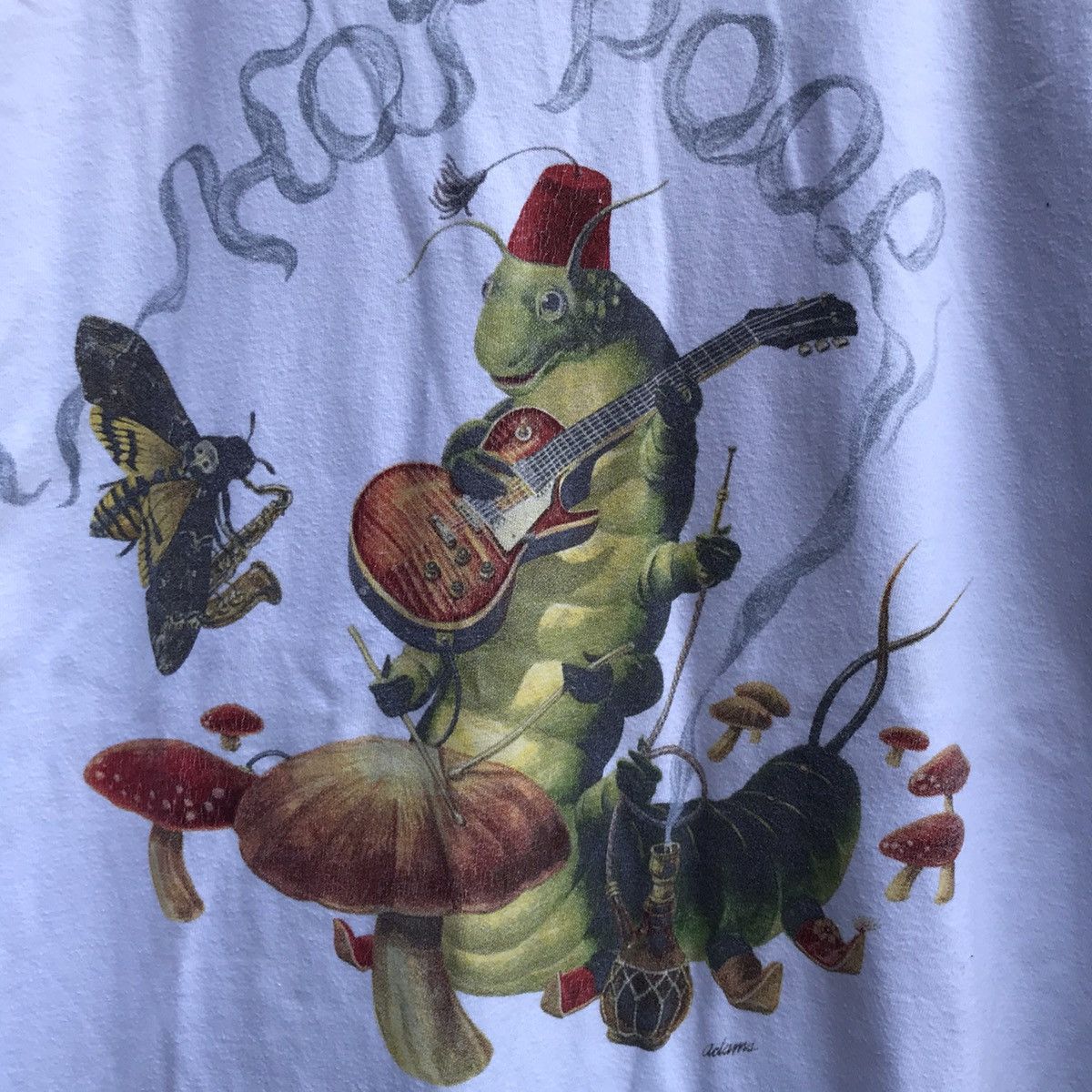 Band Tees Vintage 90s WALLA WALLA Hot Poop records tee Size US L / EU 52-54 / 3 - 4 Thumbnail