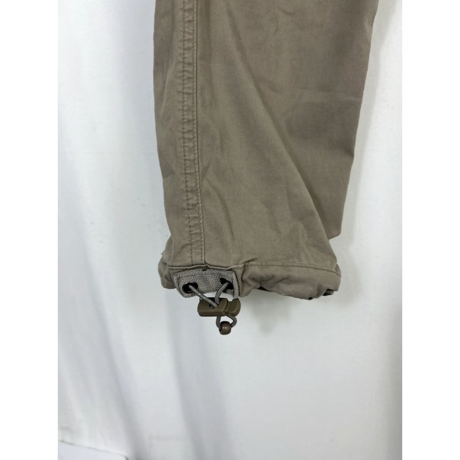 Abercrombie & Fitch Abercrombie & Fitch Pants Slim Straight 32x29 Beige Zipper Pockets Ankle Men Size US 32 / EU 48 - 3 Thumbnail