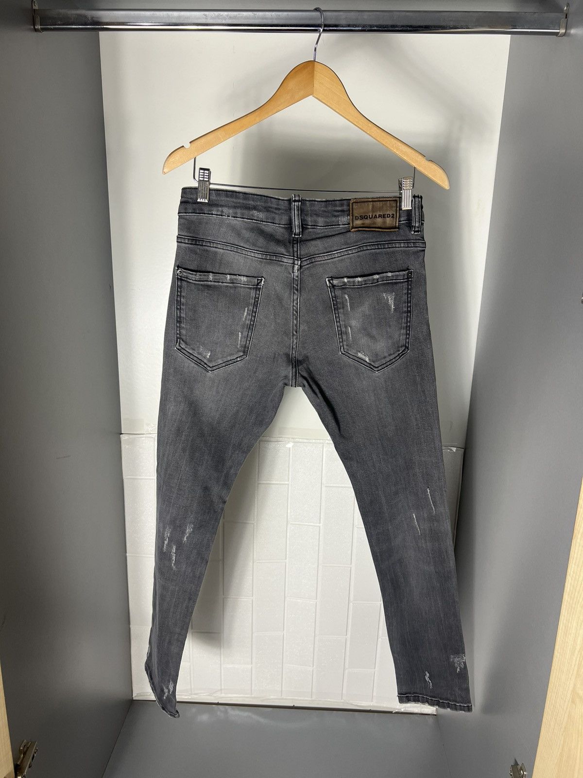 Dsquared2 × Vintage VERY RARE DSQUARED2 DESIGNER DENIM JEANS JAPAN STYLE LUXURY Size US 31 - 12 Thumbnail