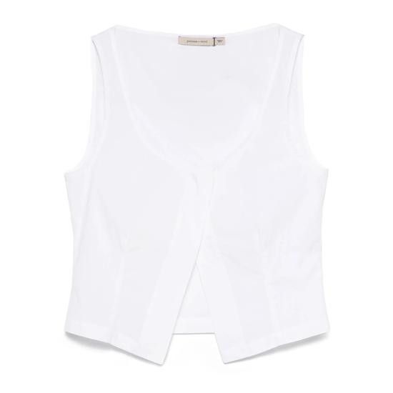 Paloma Wool PALOMA WOOL Women Tops UK2102 PINSA WHITE Size M / US 6-8 / IT 42-44 - 1 Thumbnail