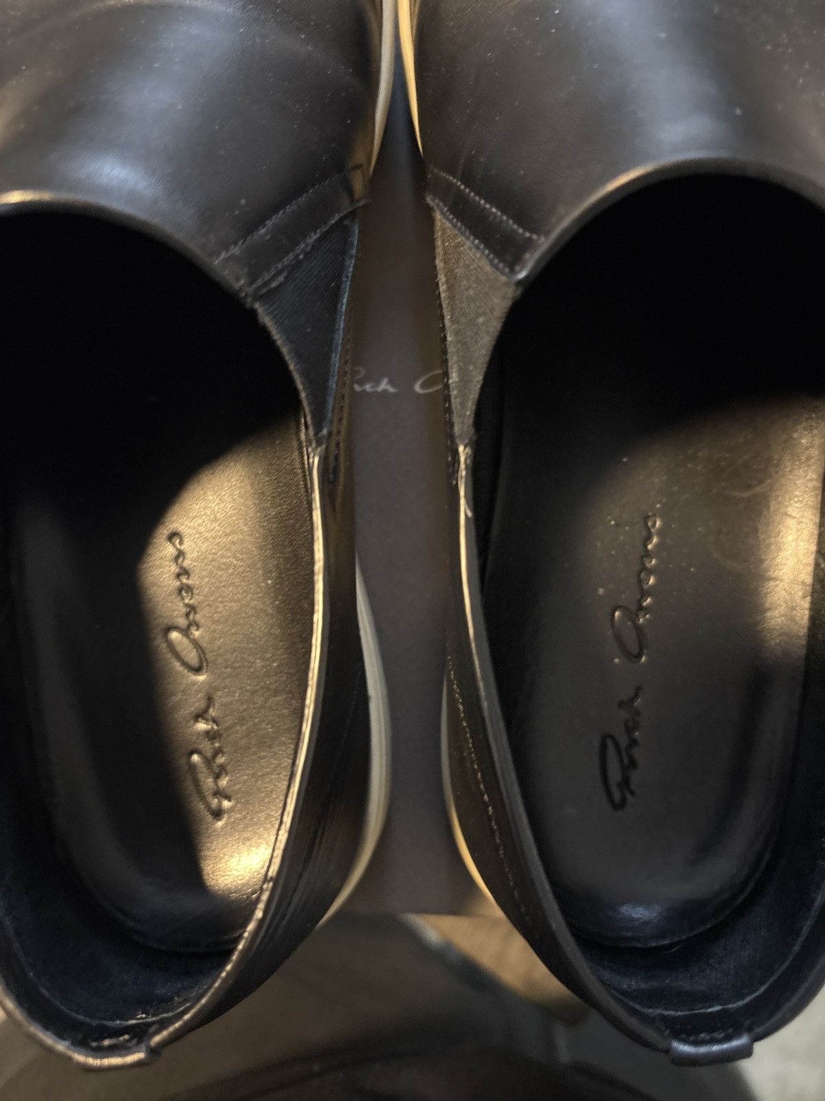 Rick Owens Rick Owens leather Slip on boat Shoes Size US 9 / EU 42 - 3 Thumbnail