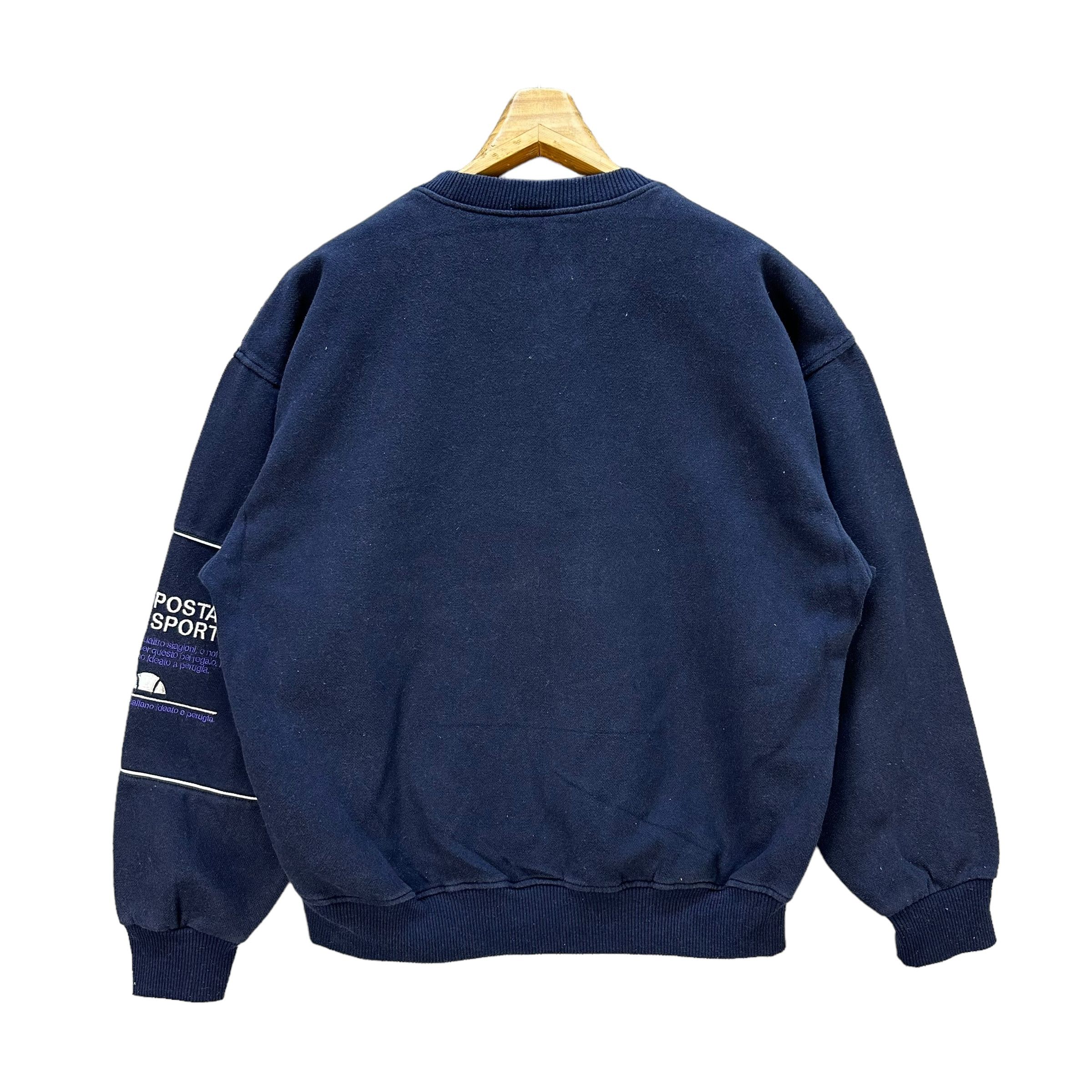 Ellesse Ellesse Embroidery Big Logo Crewneck Sweatshirts #A1-0025 Size US M / EU 48-50 / 2 - 9 Thumbnail