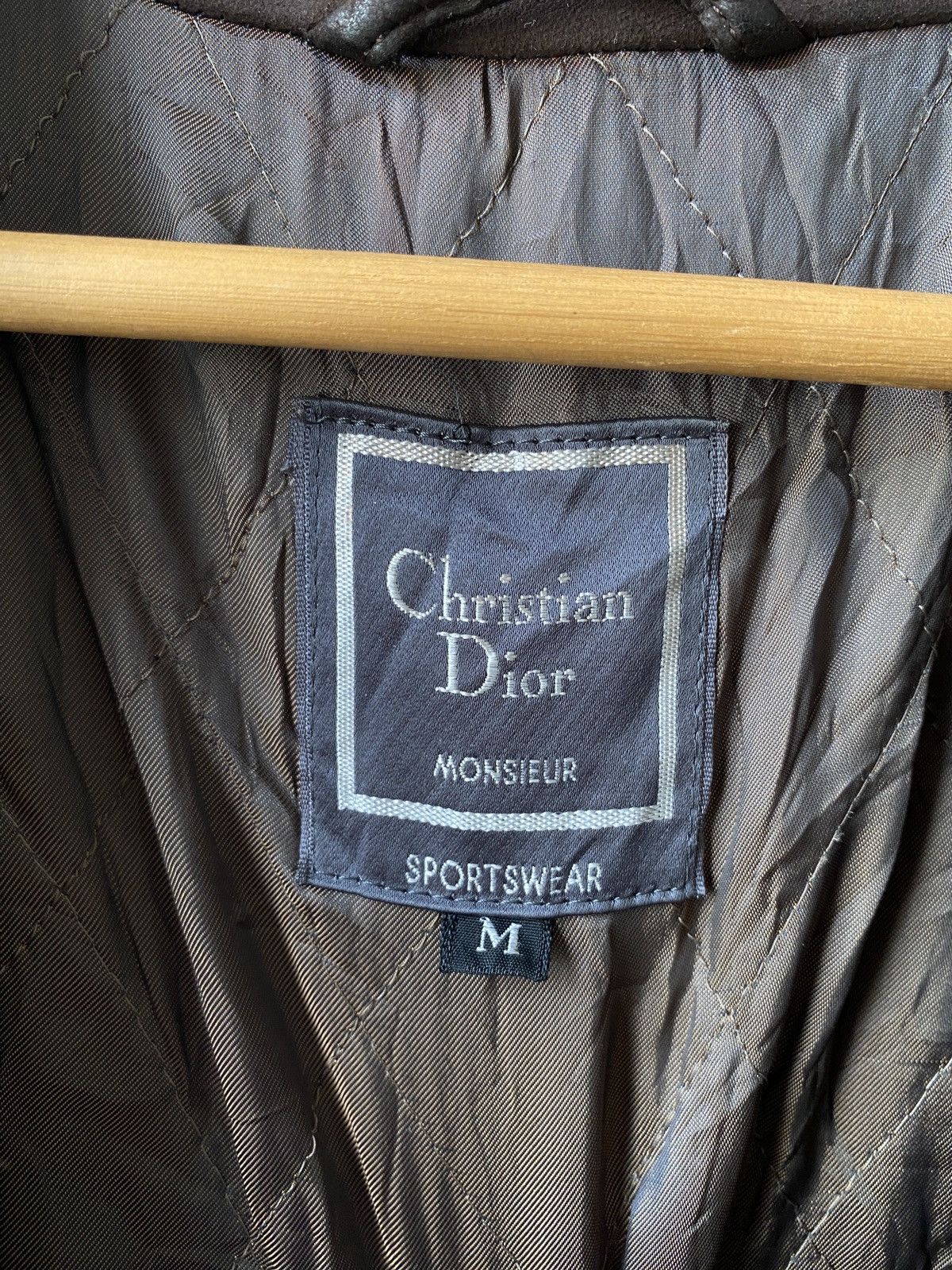 Christian Dior Monsieur Vtg 90s Christian Dior Monsieur Sheep Skin Leather Jacket Size US M / EU 48-50 / 2 - 10 Thumbnail