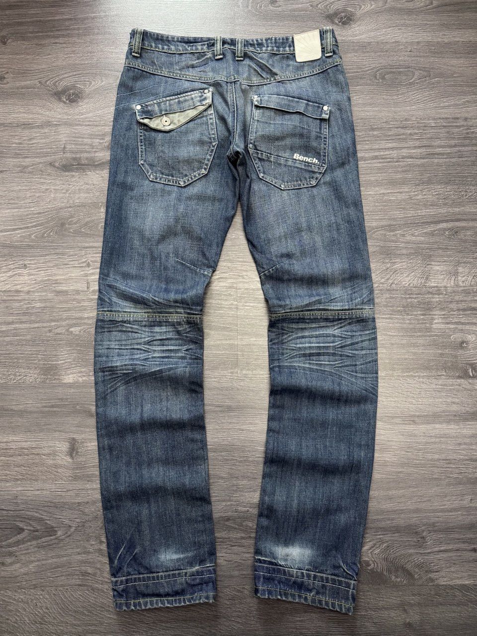 Jean Vintage Y2K Bench Jeans Pants Faded Size US 34 / EU 50 - 2 Thumbnail