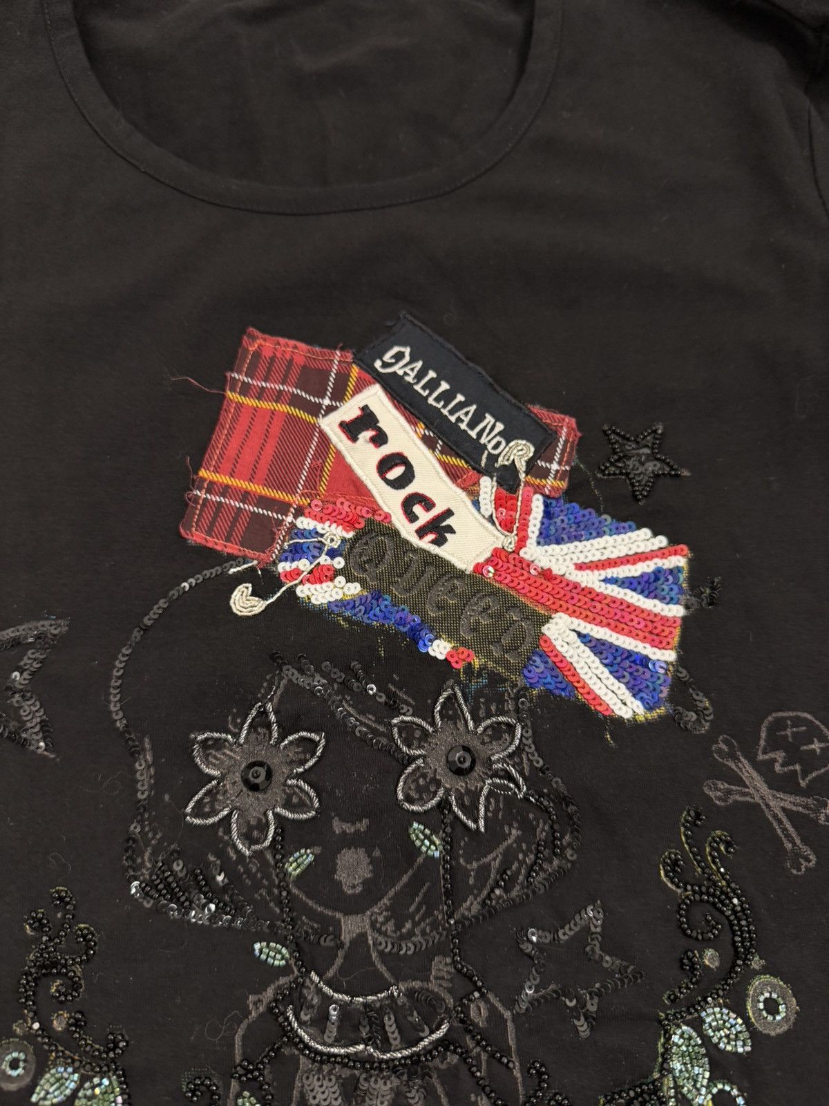 John Galliano Vintage 00s John Galliano Rock Punk UK Longsleeve Size M / US 6-8 / IT 42-44 - 6 Thumbnail