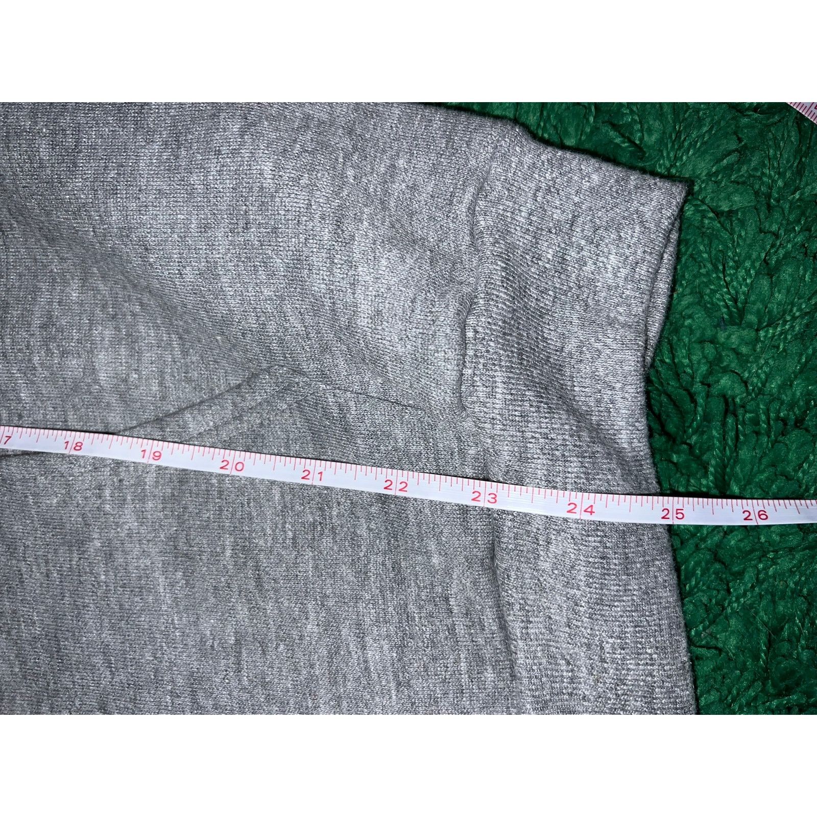 Jerzees Vintage Montana Gray Striped Hoodie Jacket 90s VTG Medium Size US M / EU 48-50 / 2 - 9 Thumbnail