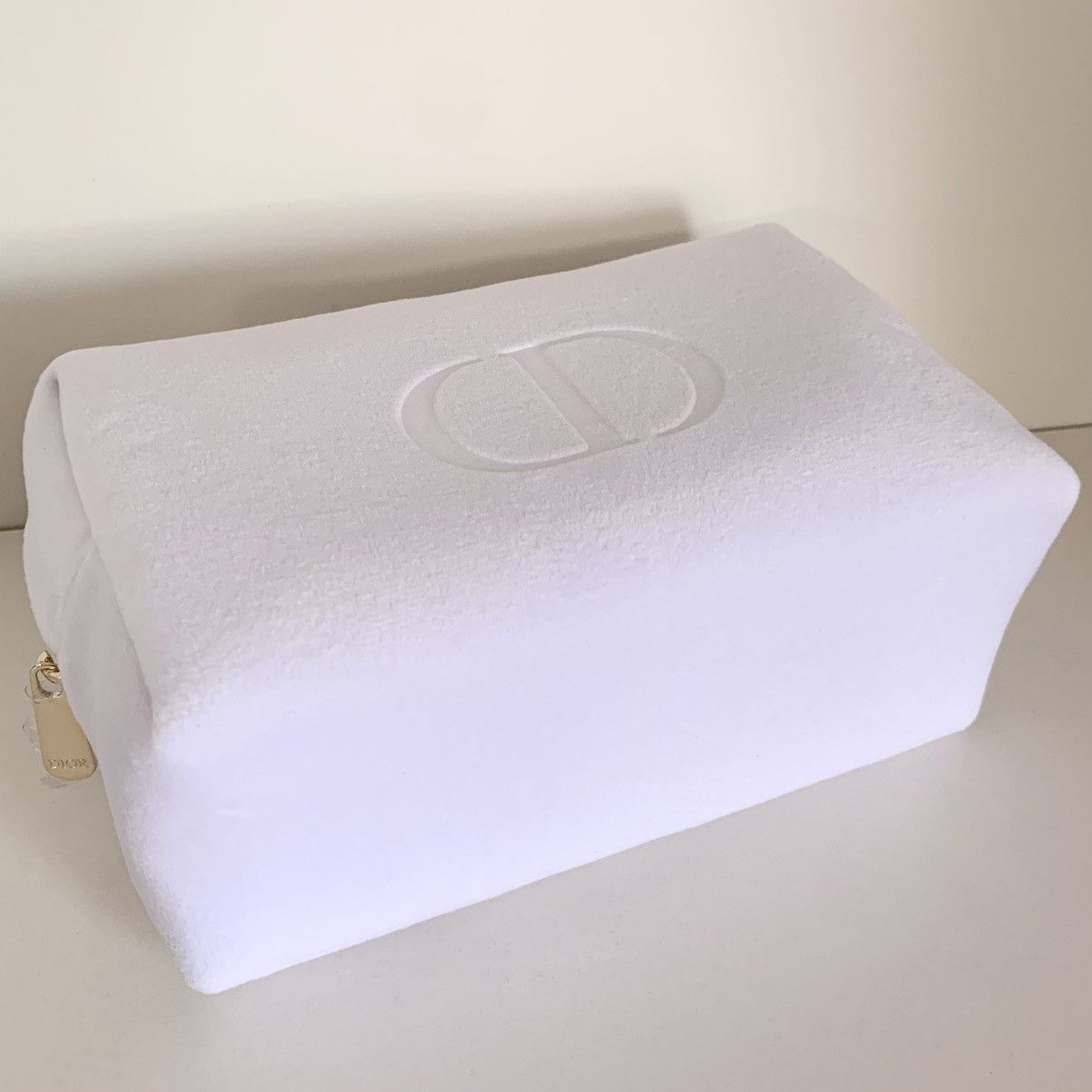 Dior Dior fuzzy white zippy pouch Size ONE SIZE - 2 Thumbnail
