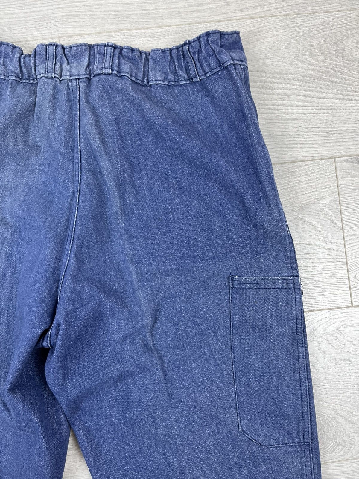 Japanese Brand × Le Laboureur × Vintage Le Laboureur Vintage Faded Blue French Work Pants Size US 34 / EU 50 - 11 Thumbnail