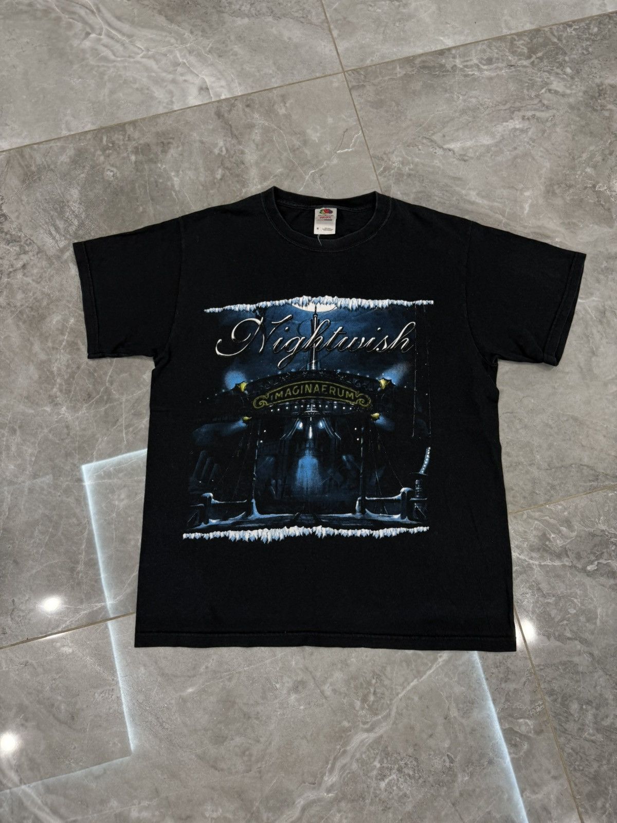 Fruit Of The Loom Vintage Nightwish T-shirts Rock Band Tees 90s Y2K streetwear Size US M / EU 48-50 / 2 - 1 Thumbnail