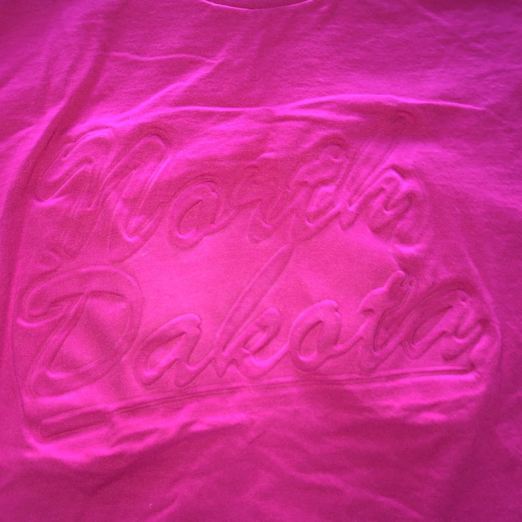 Pinko VINTAGE North Dakota T-Shirt Mens XL Pink 90s USA Size US XL / EU 56 / 4 - 2 Thumbnail