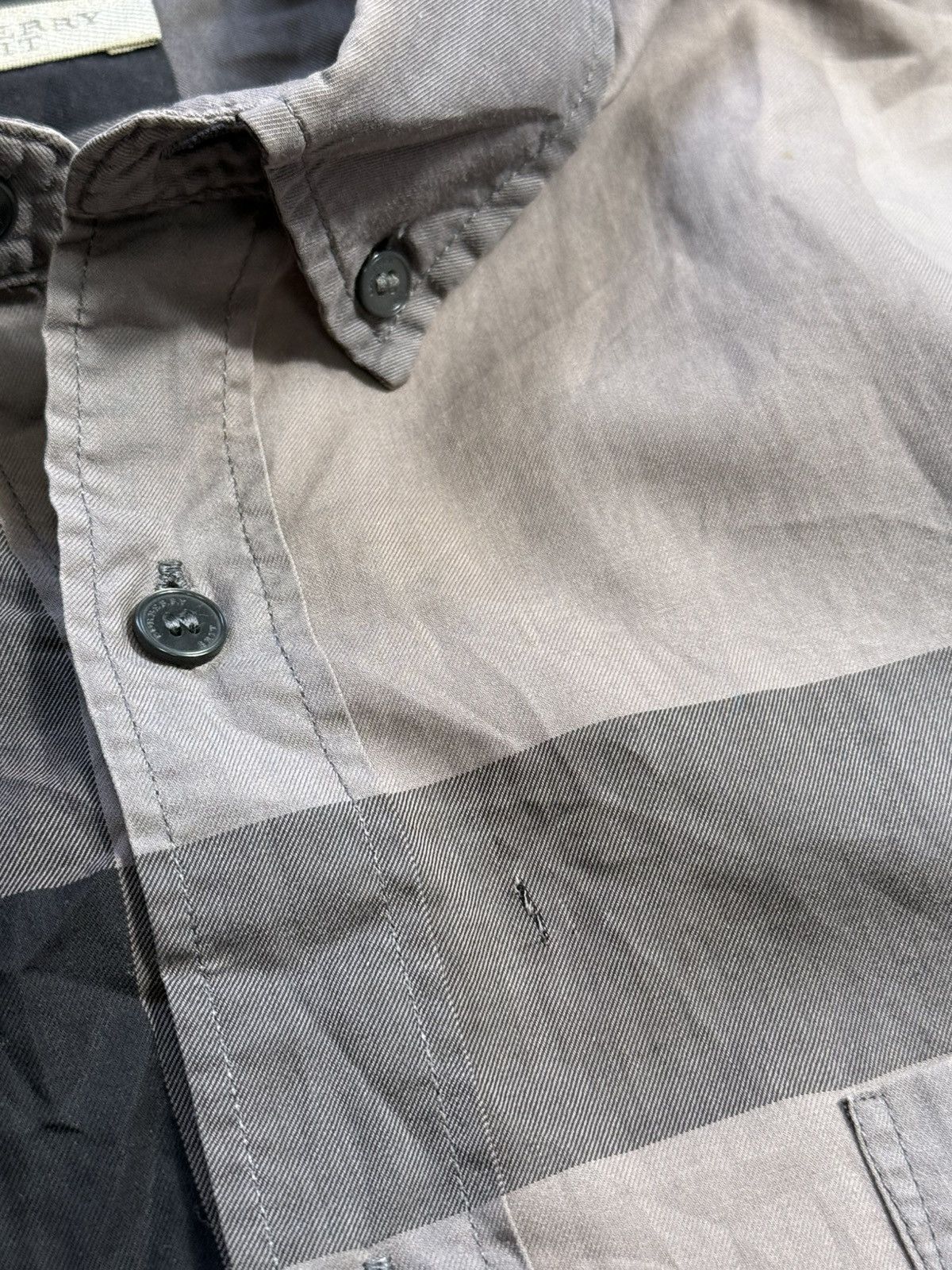 Burberry Burberry brit luxury button-up shirt streetwear y2k rare Size US M / EU 48-50 / 2 - 4 Thumbnail