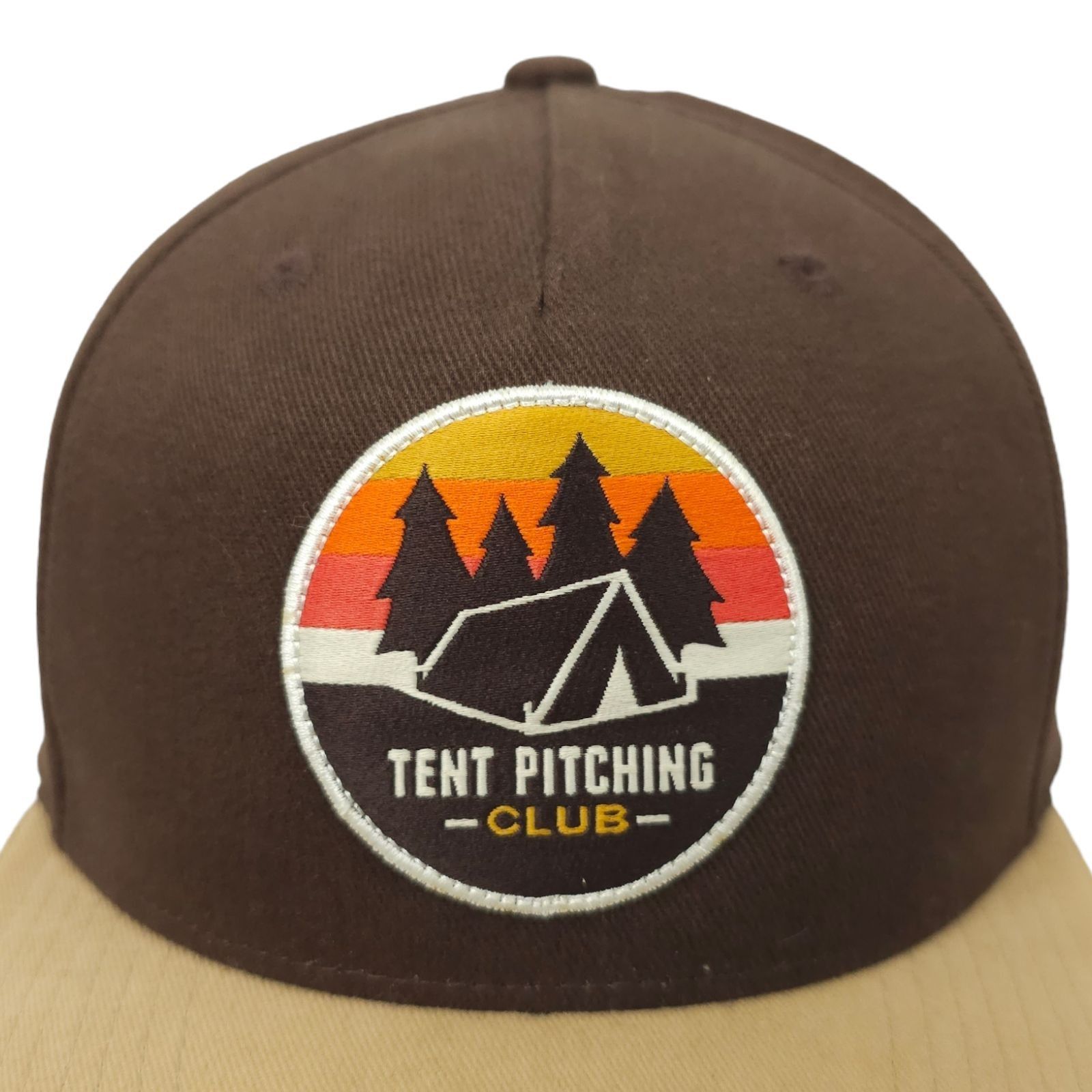 Other Tent Pitching Club Patch Snapback Cap Trucker Baseball Hat Size ONE SIZE - 7 Thumbnail
