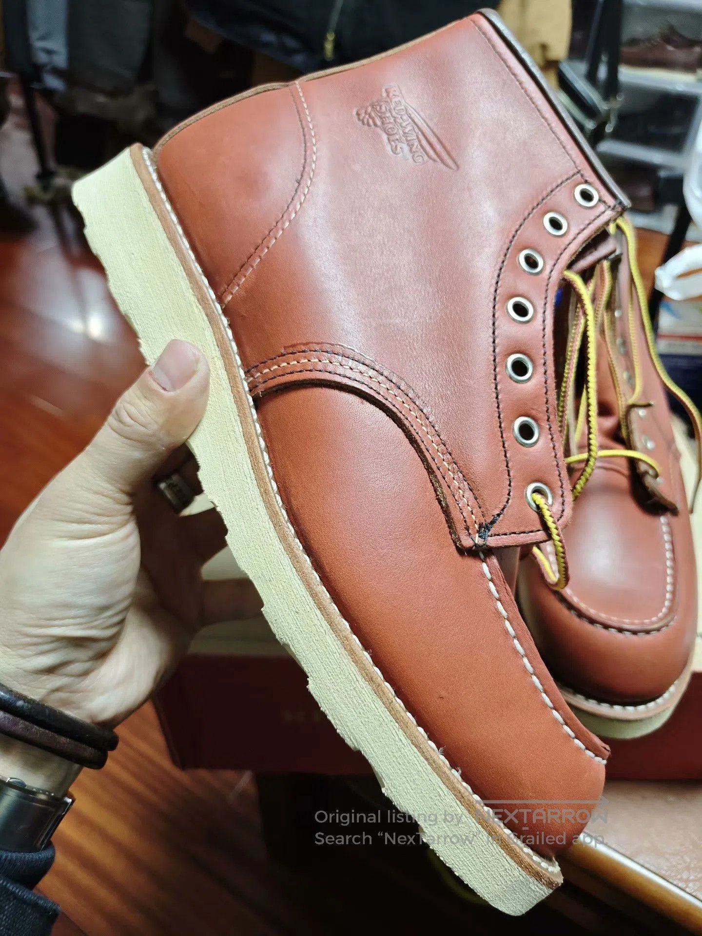 Red Wing Red Wing 8131 Leather Boots. Size US 8.5 / EU 41-42 - 6 Thumbnail