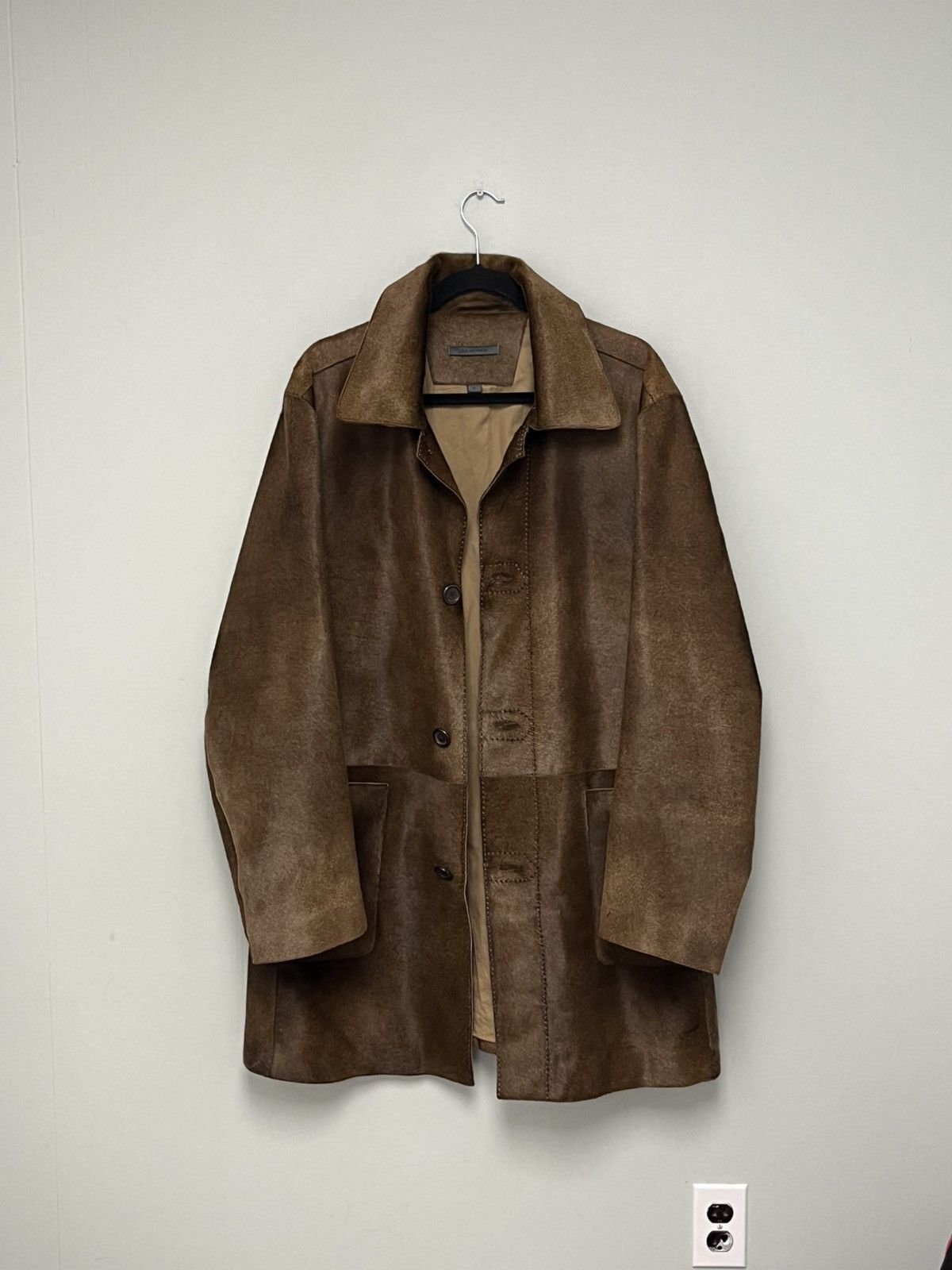 John Varvatos Calf Hair Coat. Size EU 52 USA 42 Size US L / EU 52-54 / 3 - 20 Thumbnail