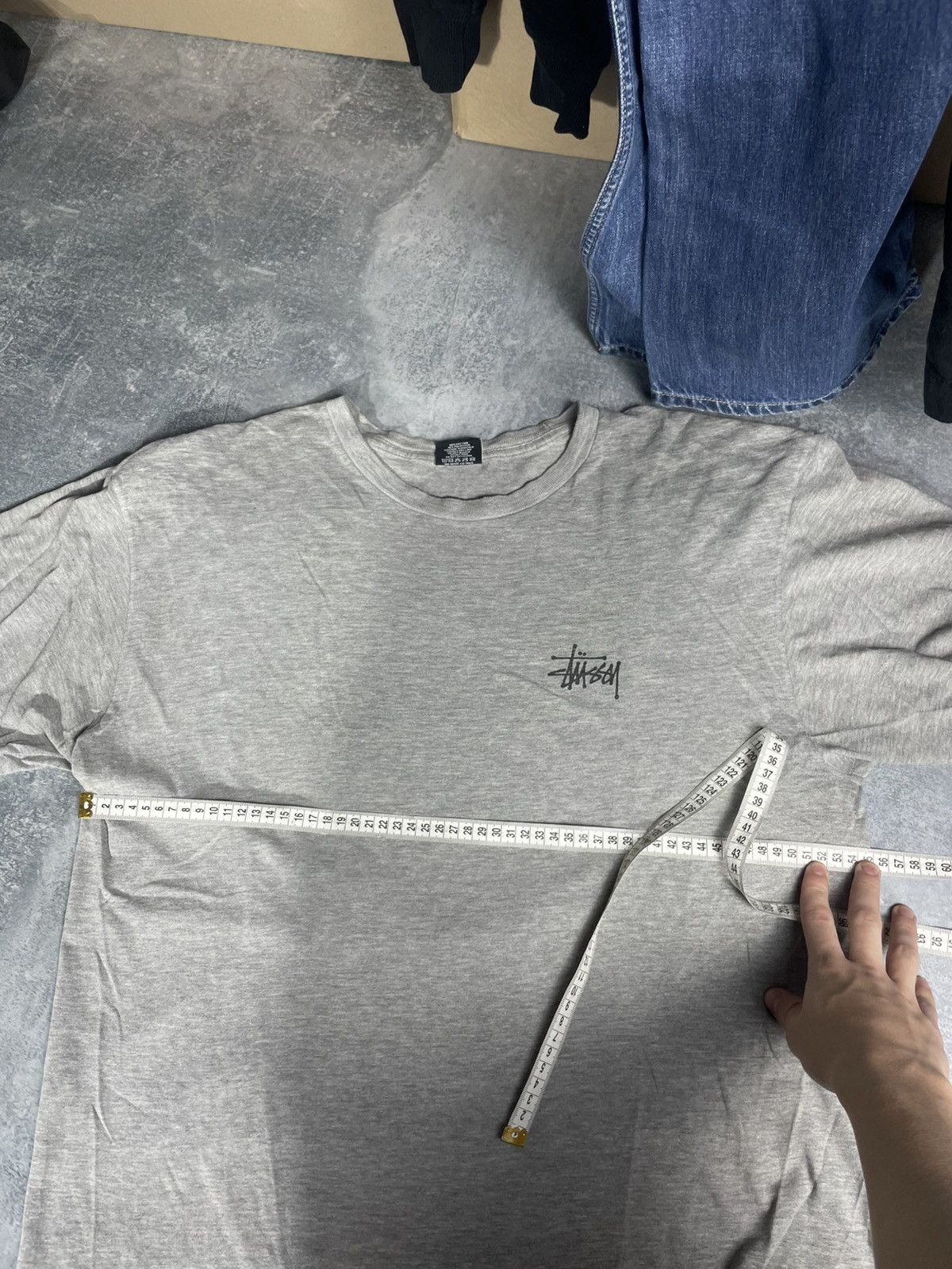 Stussy Vintage Big Logo oversize Stussy Usa tee t-shirt Size US L / EU 52-54 / 3 - 7 Thumbnail