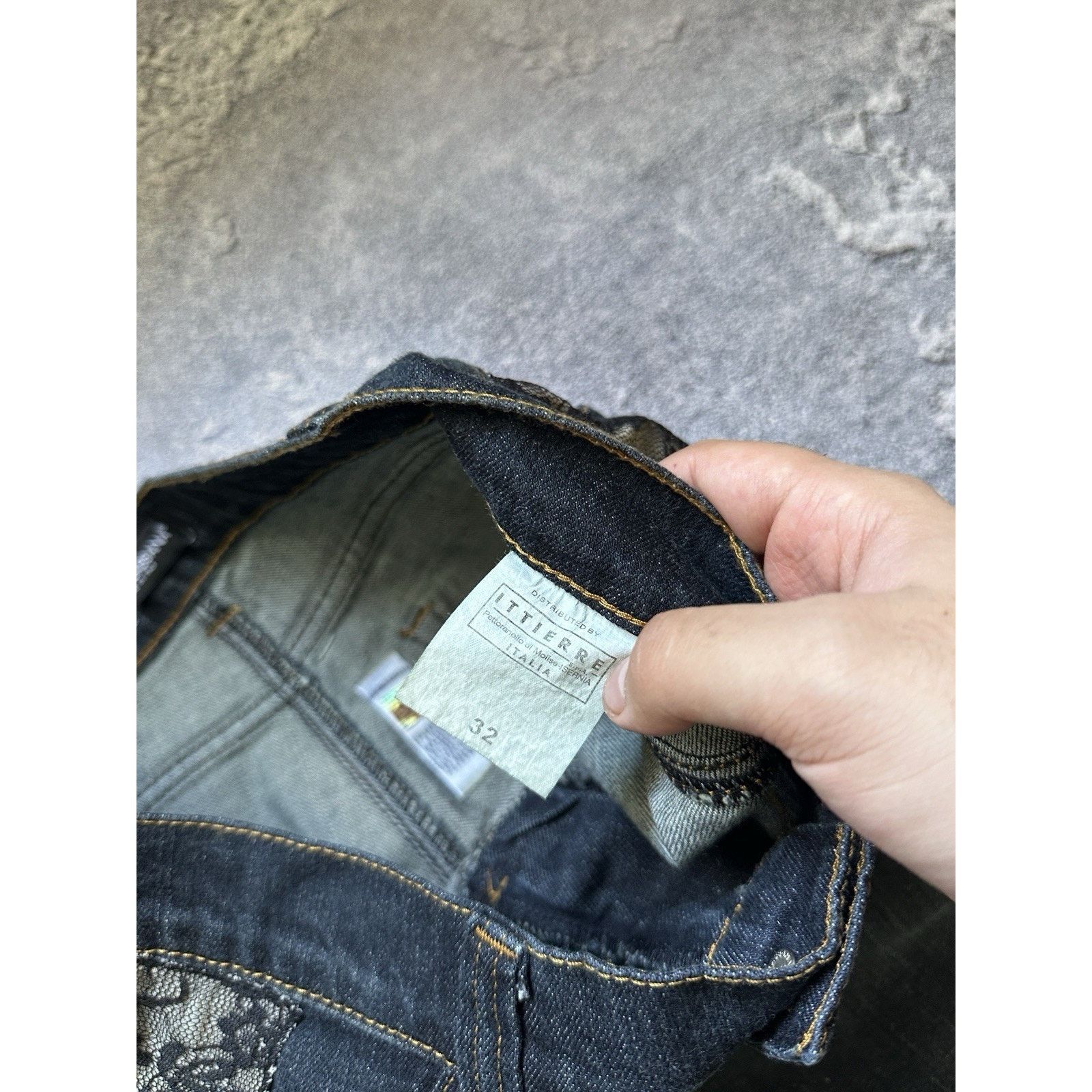 Dolce & Gabbana Dolce & Gabbana Don’t Touch My Bum Women’s Denim Pants Y2k Size 32" / US 10 / IT 46 - 7 Thumbnail