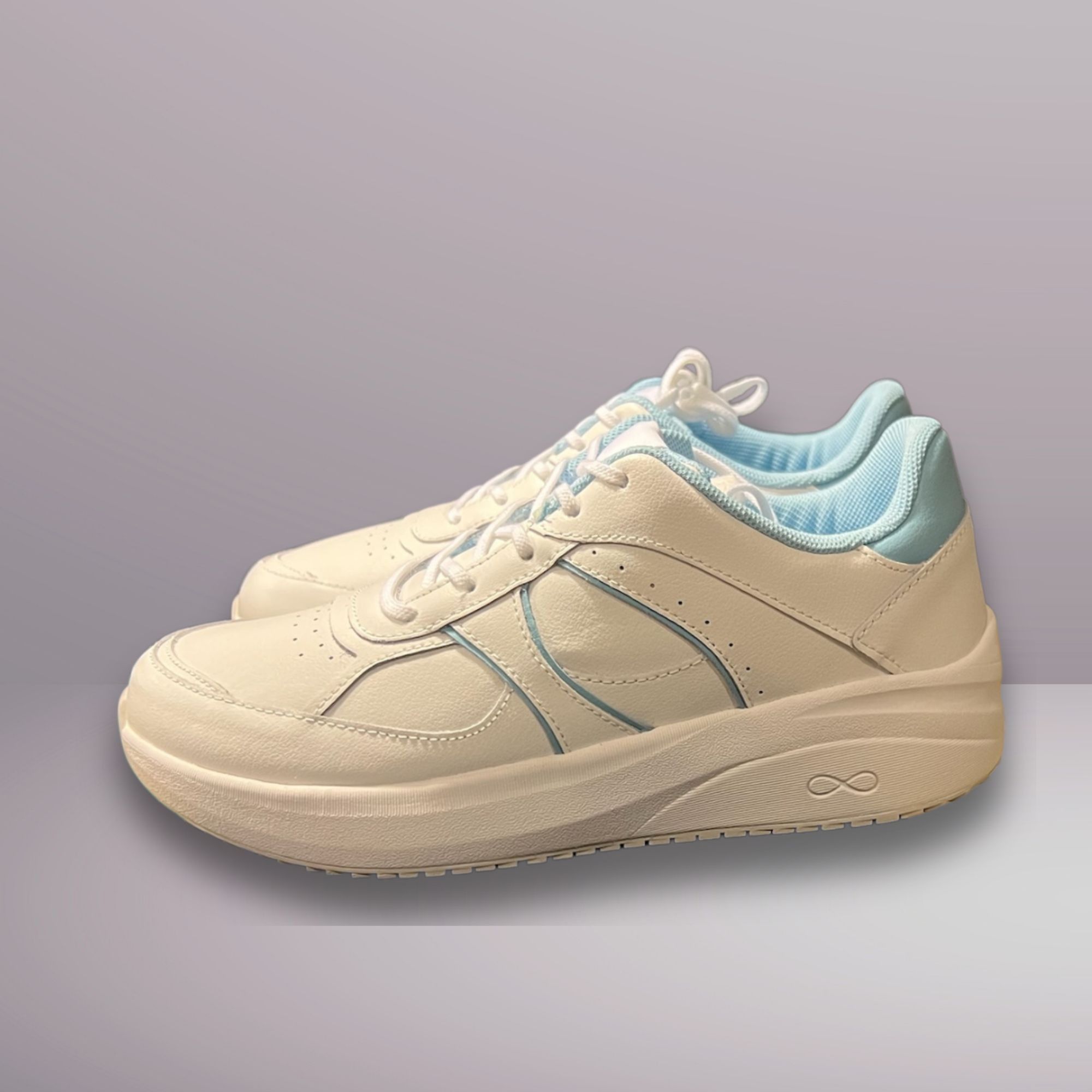 Other Infinity Everon Sneakers White/Sky Blue Womens Size 8 Breath Size US 8 / IT 38 - 3 Thumbnail