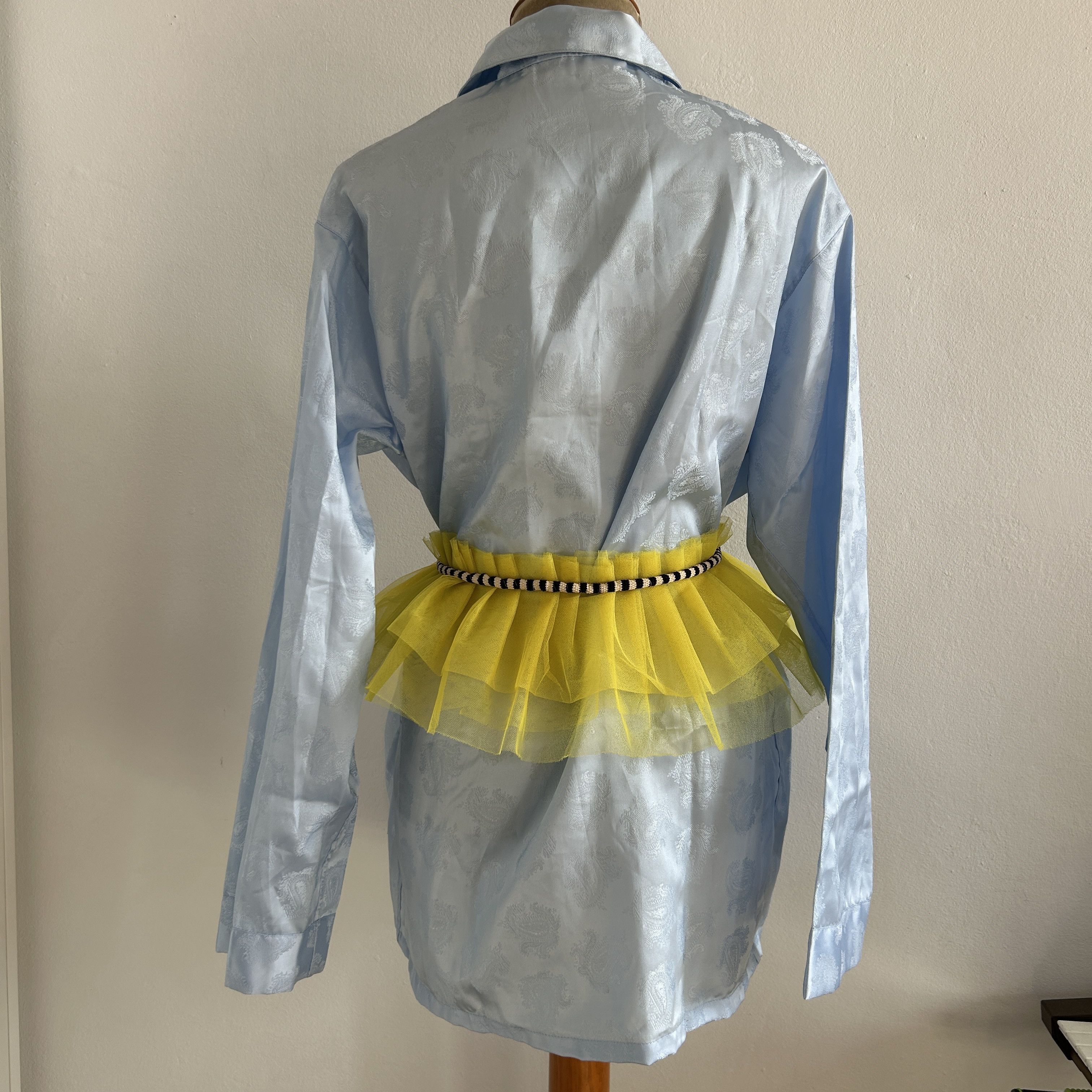 Custommade Hand-Painted SpongeBob Pajama Shirt Size XL / US 12-14 / IT 48-50 - 9 Thumbnail