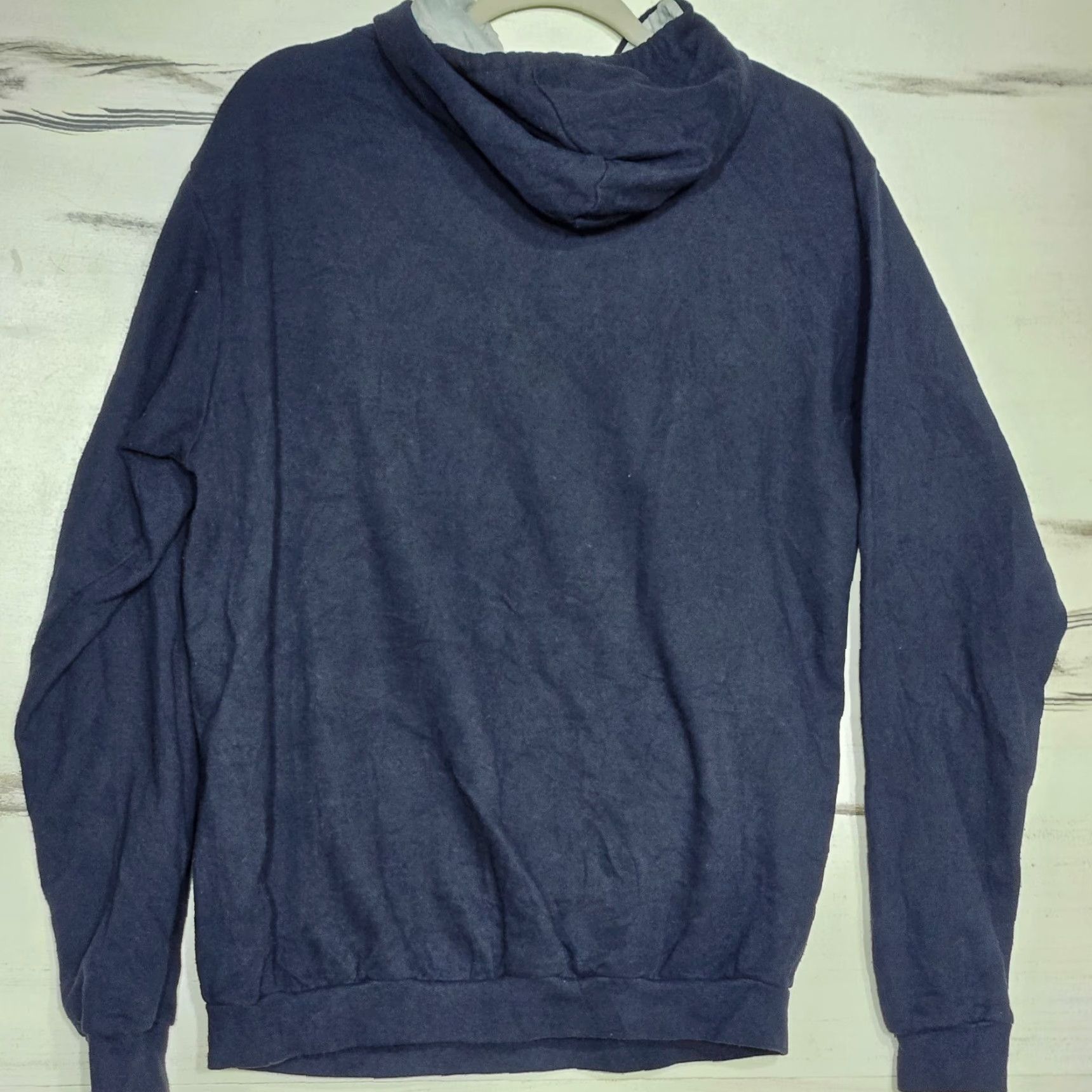 Vintage Madrid Spain Hoodie Unisex XL Navy Blue Graphic Print Pullover Vintage Size US XL / EU 56 / 4 - 2 Thumbnail
