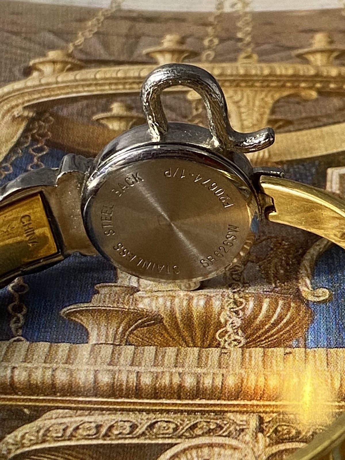 Jewelry Cat Bangle Watch Gold Tone Whimsical Size ONE SIZE - 7 Thumbnail