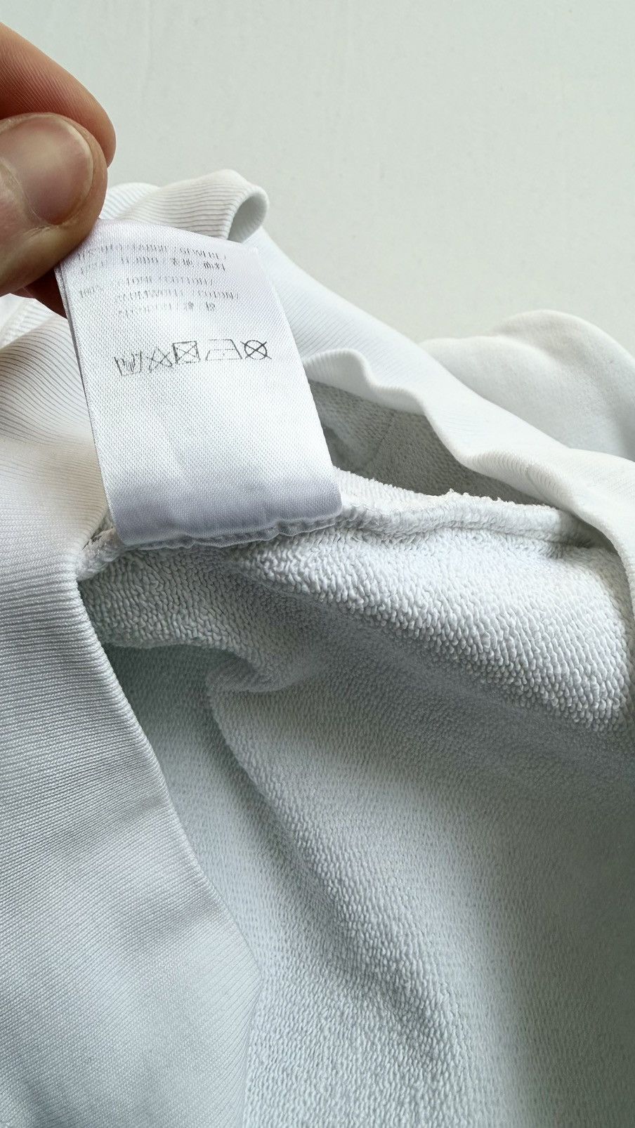 Balenciaga Balenciaga White Logo Hoodie S oversize Size US S / EU 44-46 / 1 - 18 Thumbnail