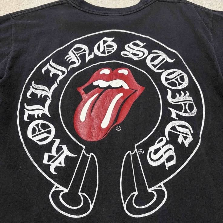 Chrome Hearts CH x Rolling Stones Tee Shirt Size US M / EU 48-50 / 2 - 2 Thumbnail