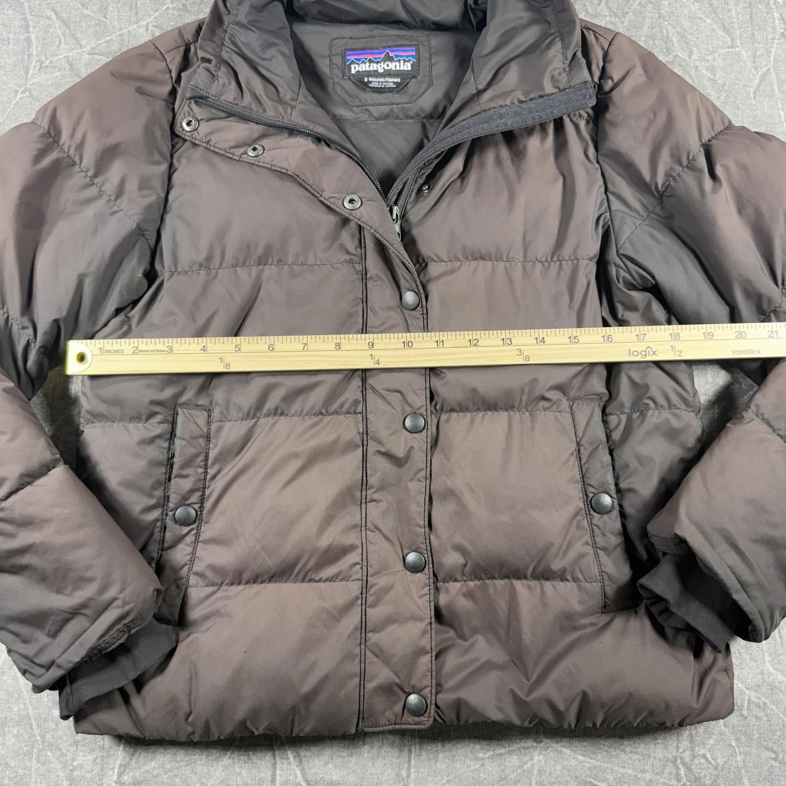 Patagonia Patagonia Jacket Women's S Black Brown Silent Down Worn Wear Size S / US 4 / IT 40 - 5 Thumbnail