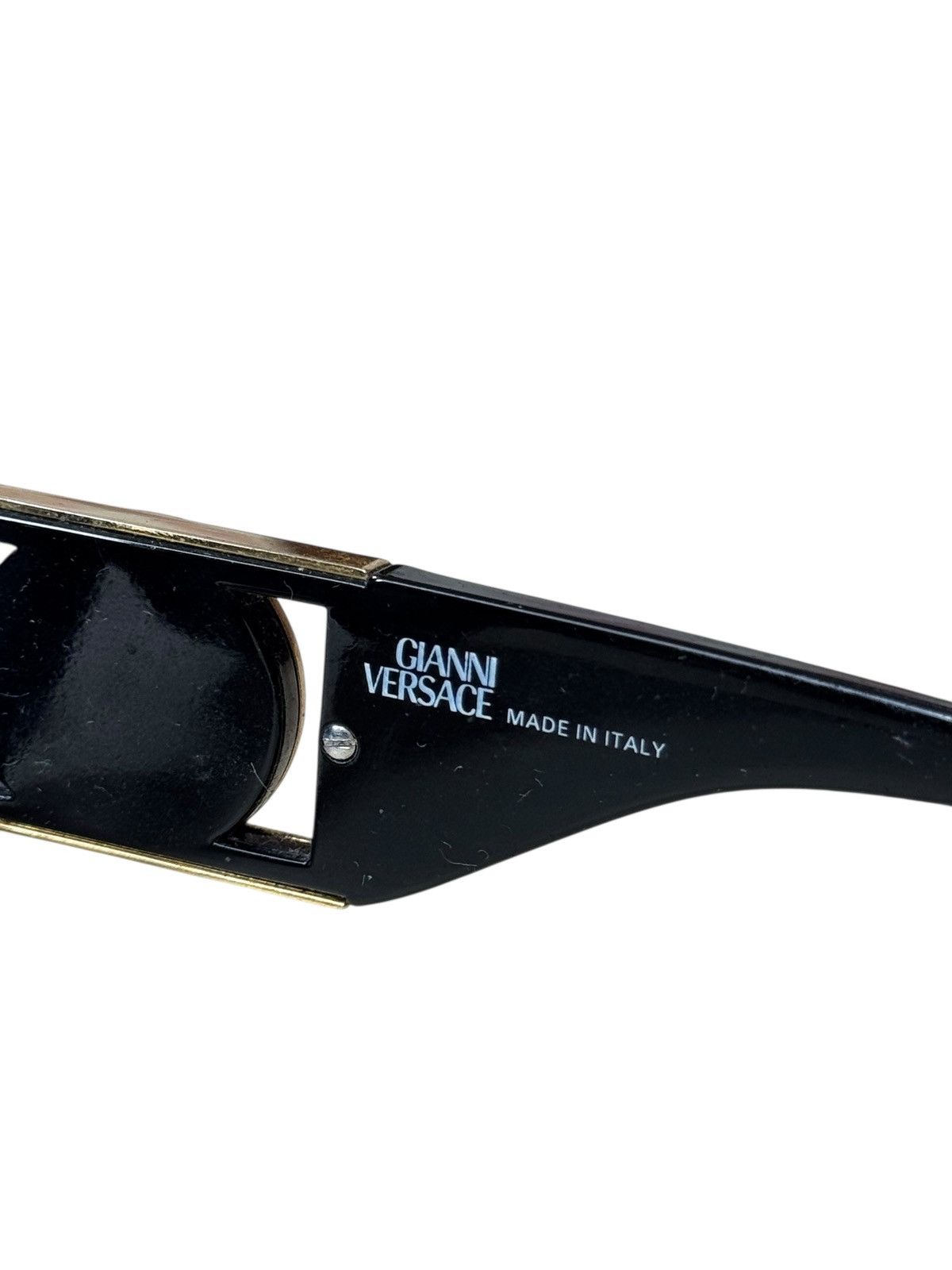 Versace Gianni Versace 421/B Black Medusa Sunglasses Size ONE SIZE - 6 Thumbnail