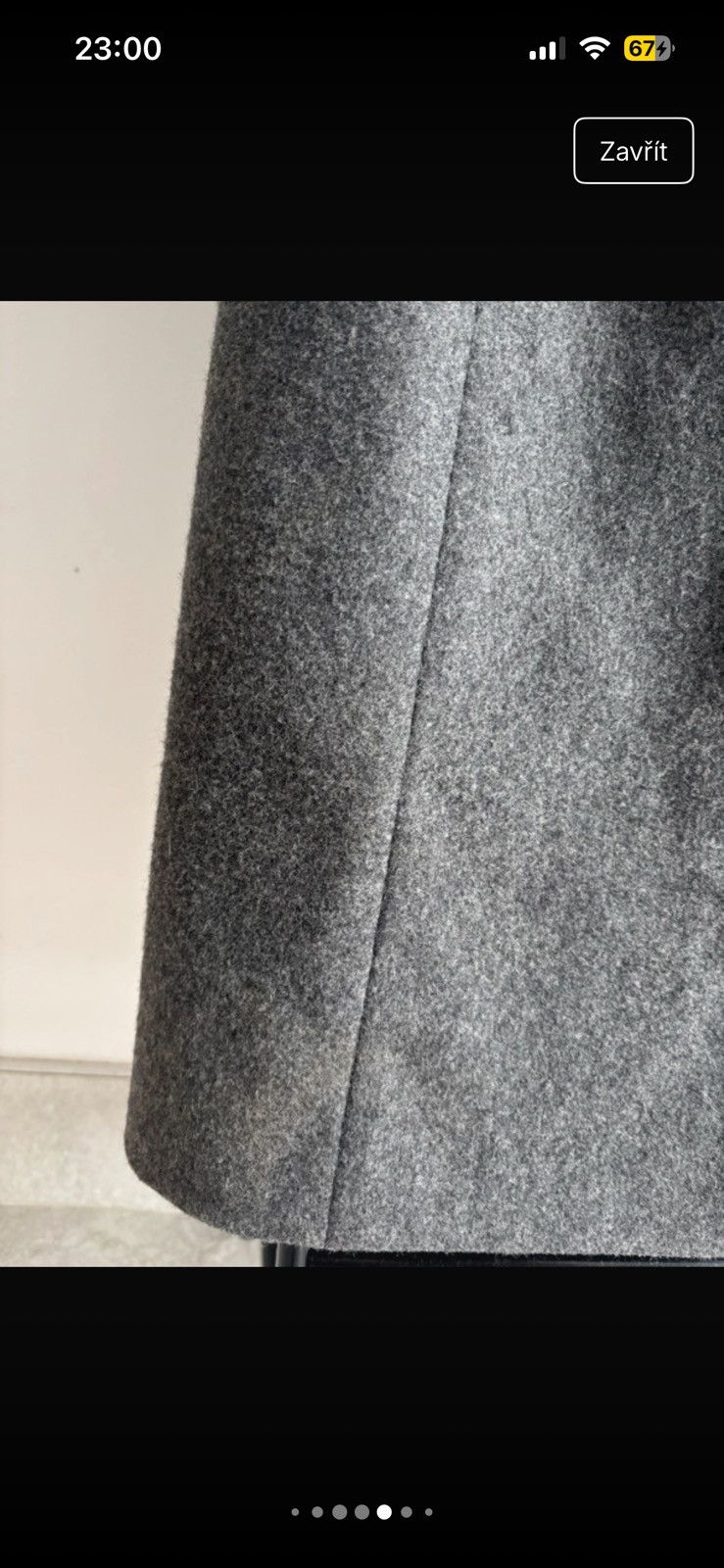 Yves Saint Laurent Yves Saint Laurent – Vintage 90s Minimalist Wool Overcoat Size US M / EU 48-50 / 2 - 6 Thumbnail