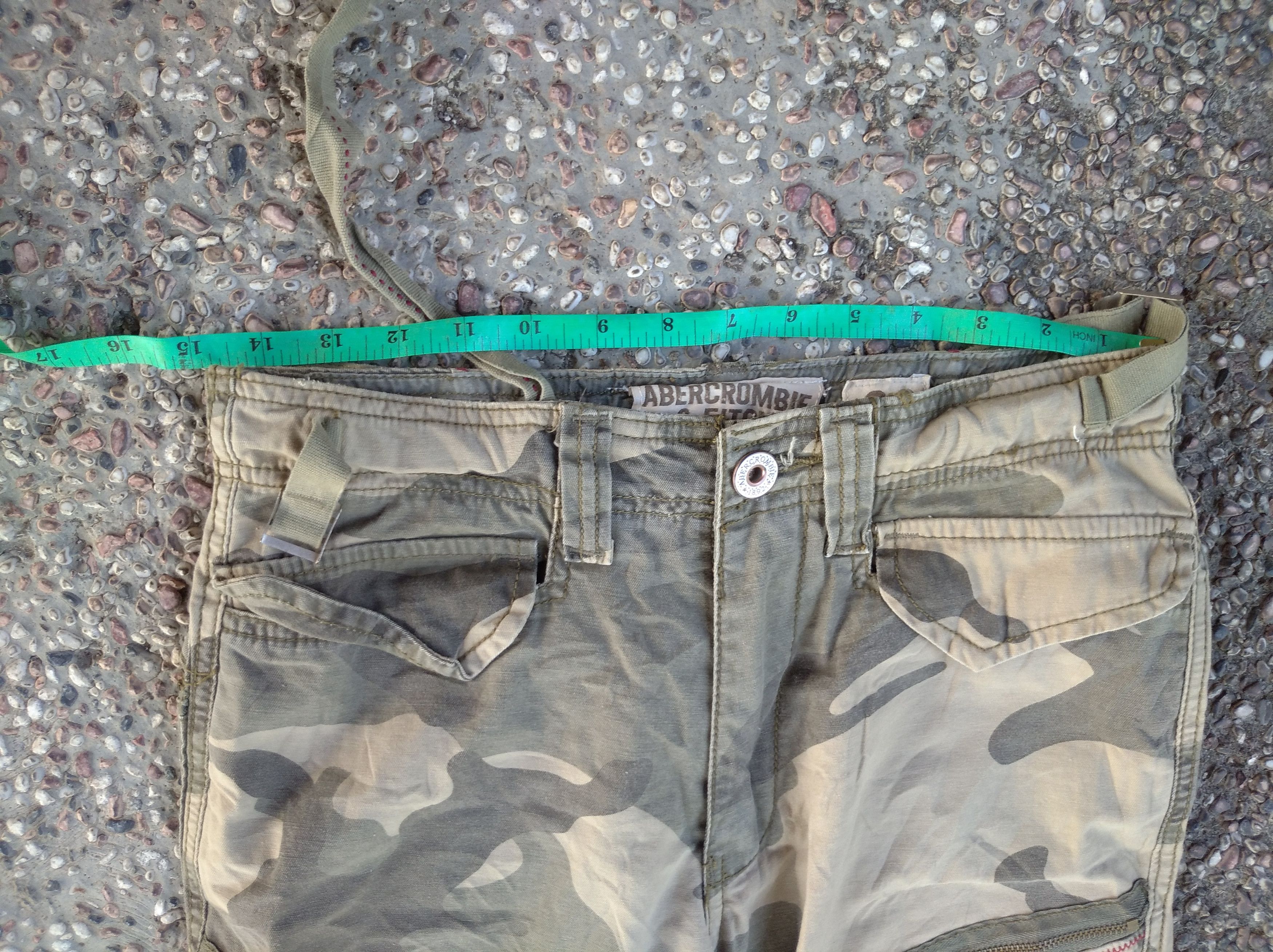 Abercrombie & Fitch Abercrombie & Fitch Paratrooper Military Camo Pants Means. Size US 29 - 8 Thumbnail