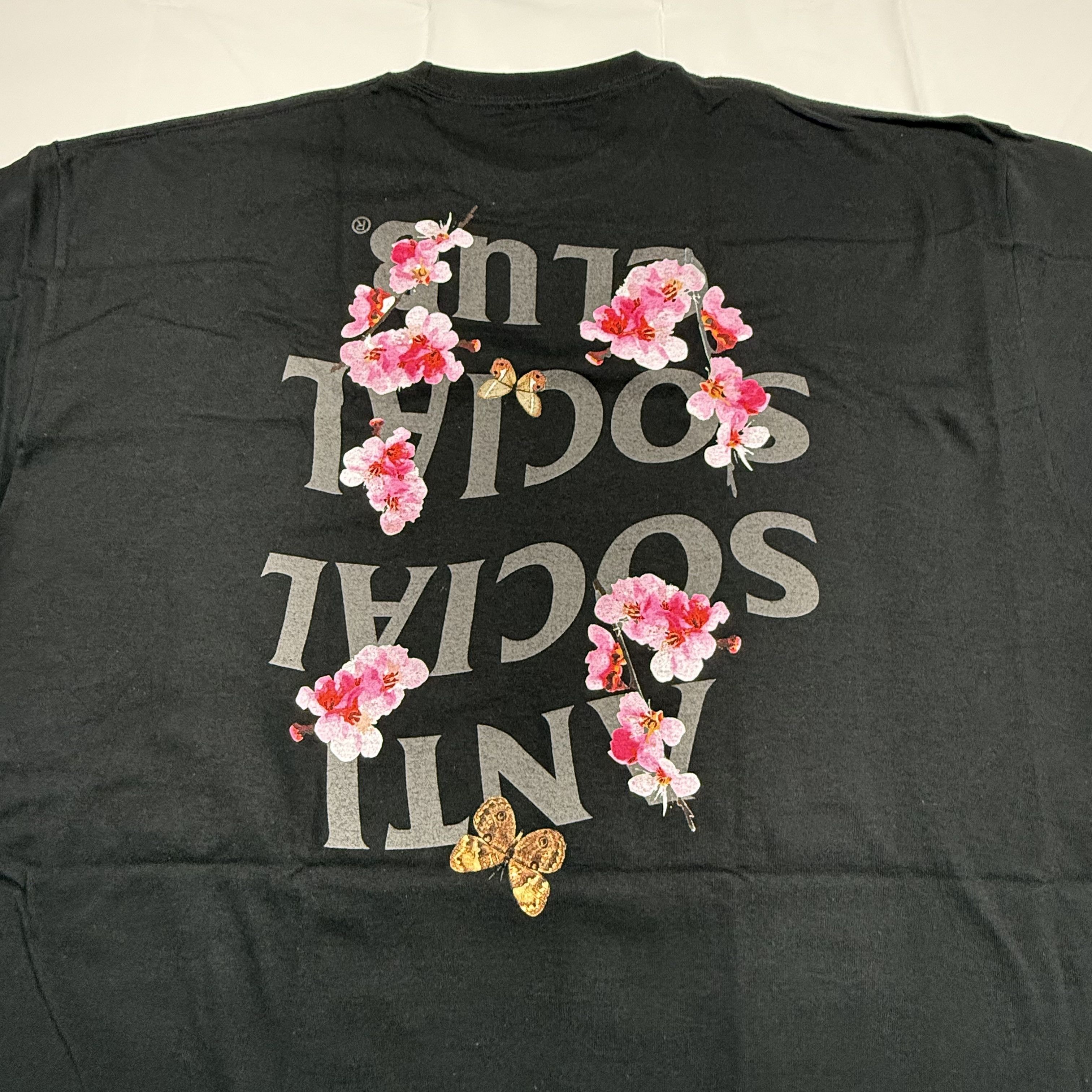 Anti Social Social Club Anti Social Social Club Kkoch Floral Butterfly Shirt 2XL Size US XXL / EU 58 / 5 - 2 Thumbnail