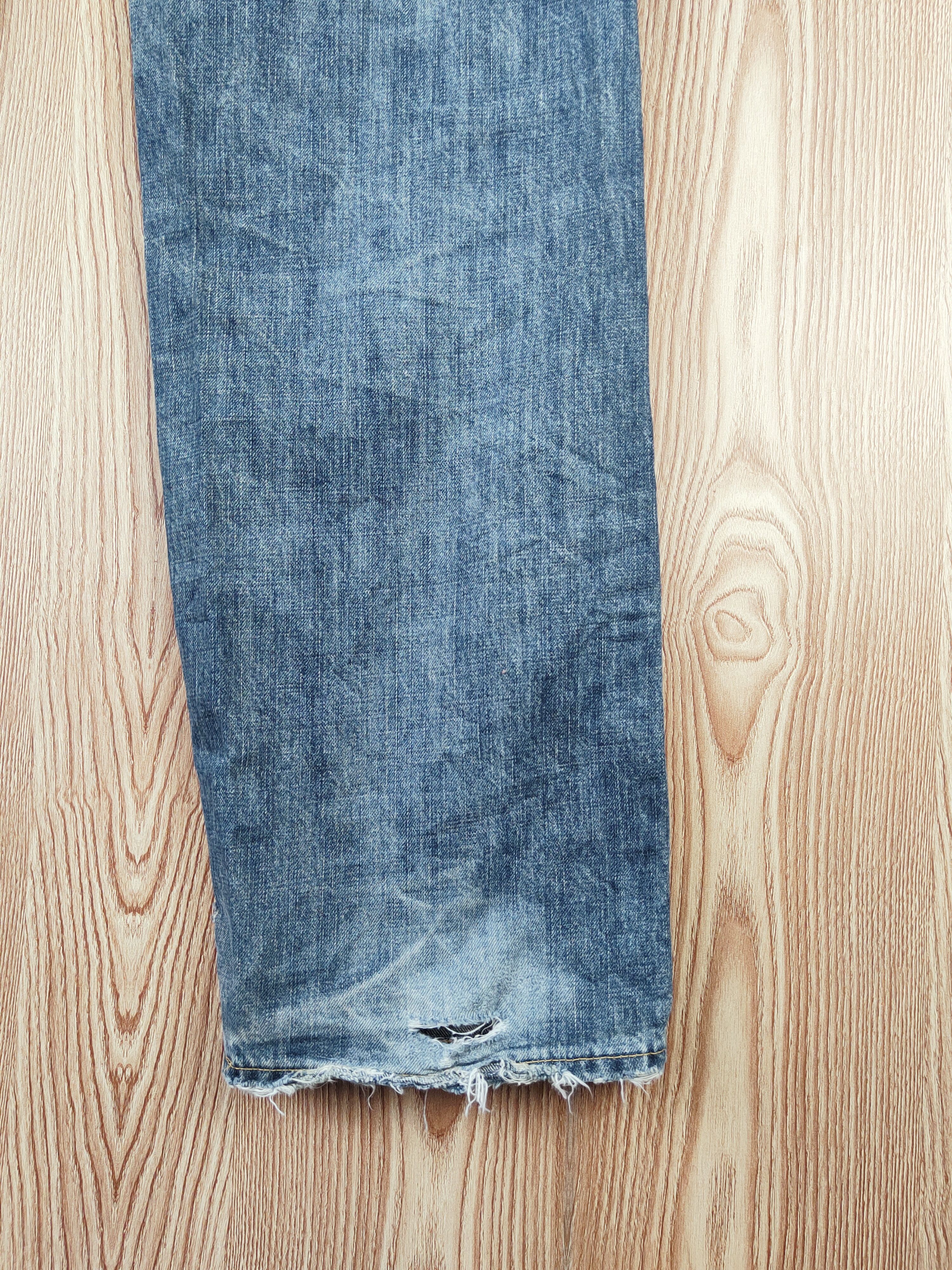 Levi's 503 Levi's Blue Distressed Ripped Jeans #S2708 Size US 34 / EU 50 - 11 Thumbnail